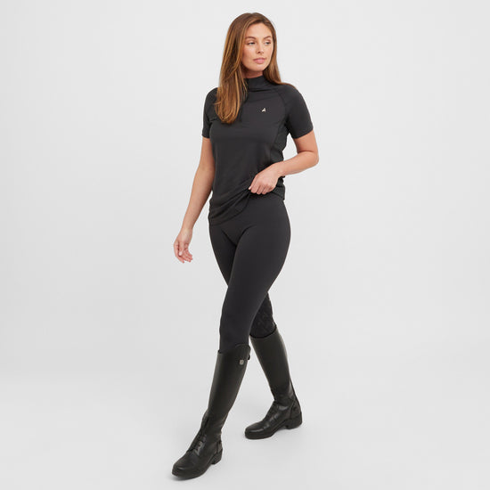 Womens React Sculpt Riding Tights Shadow