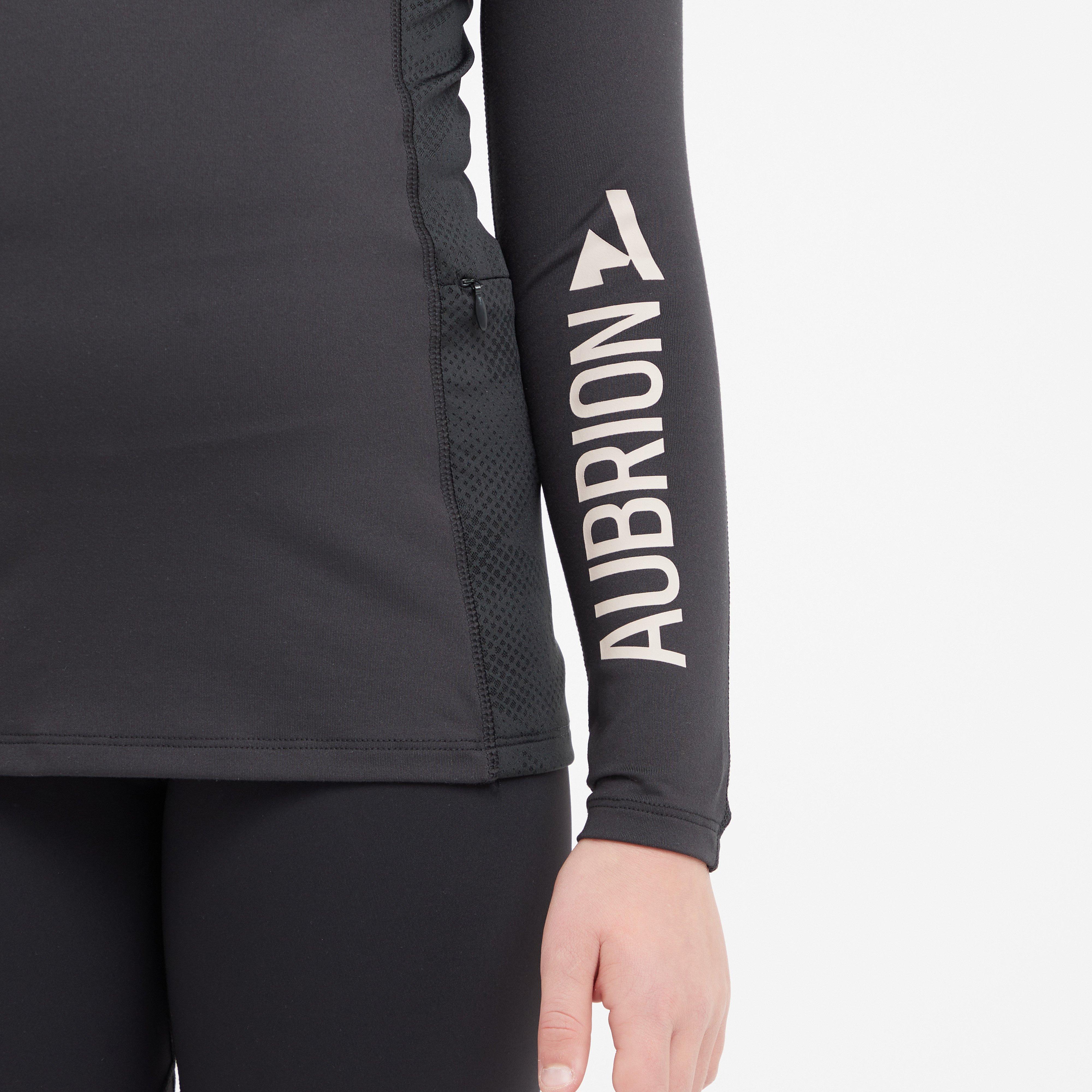 Young Rider React Long Sleeve Base Layer Shadow