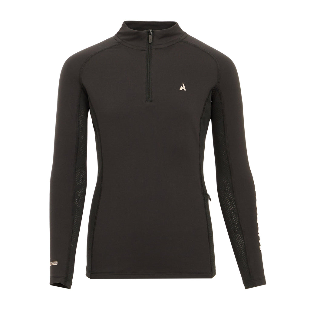 Young Rider React Long Sleeve Base Layer Shadow