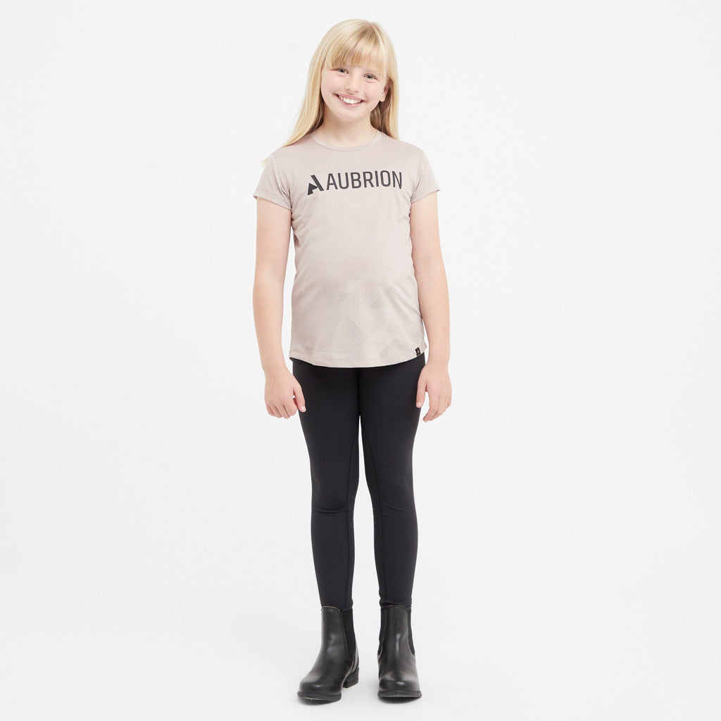 Young Rider Tech T-Shirt Sand