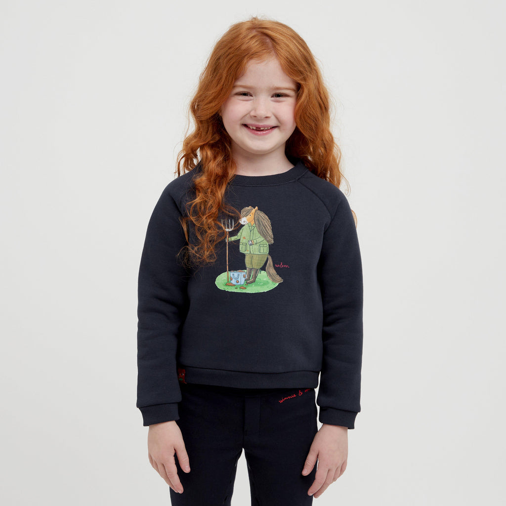 Kids Winnie & Me Sweatshirt Navy
