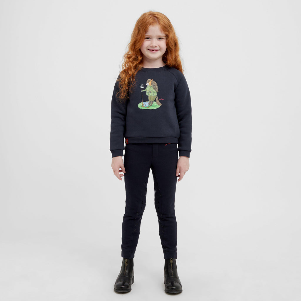 Kids Winnie & Me Sweatshirt Navy