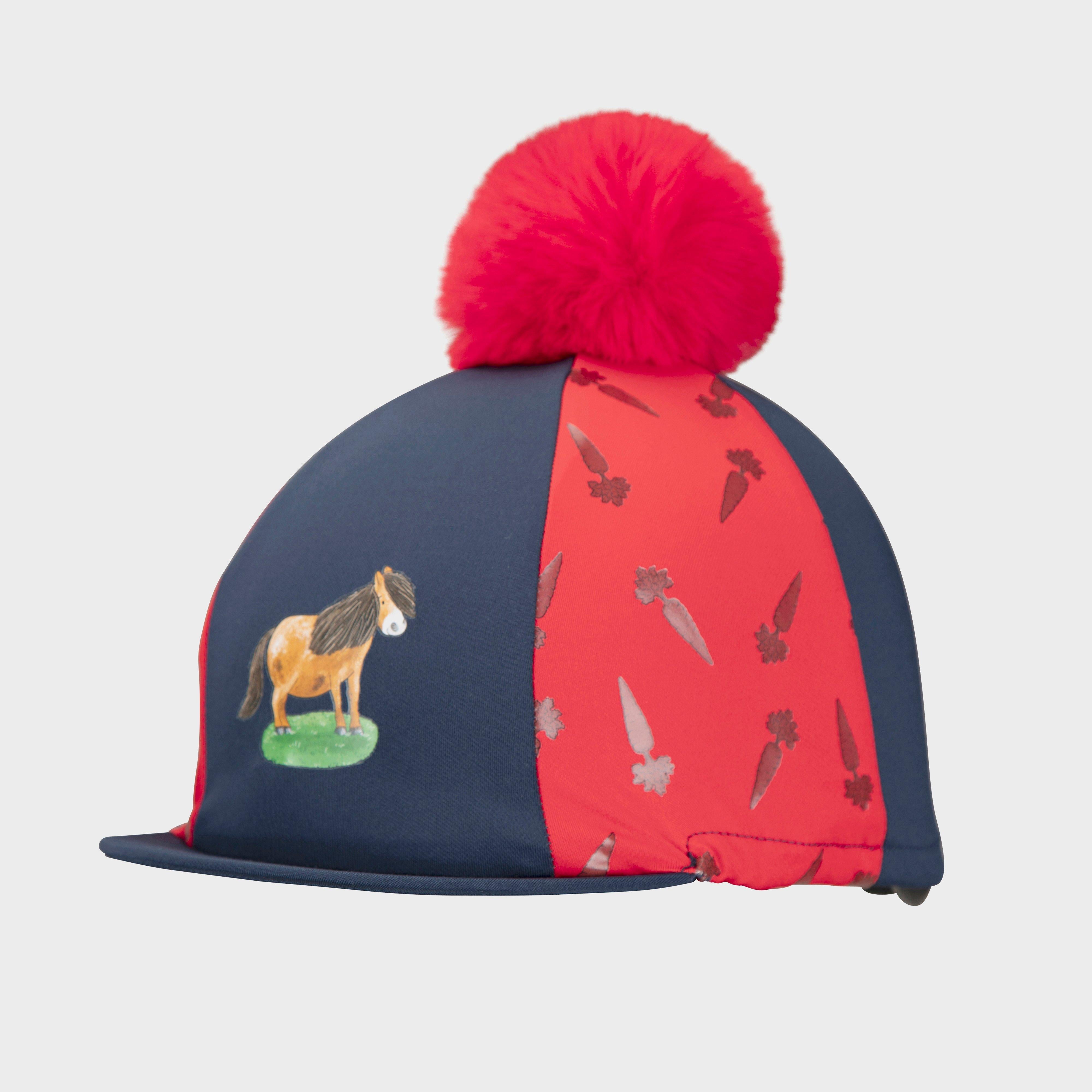 Winnie & Me Hat Silk Navy/Red