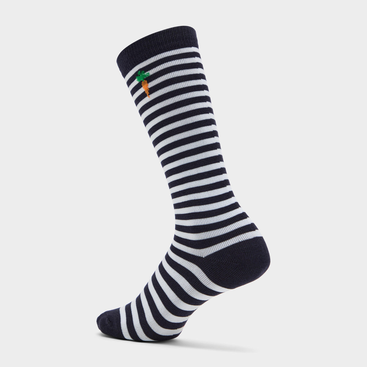 Kids Winnie & Me Socks Navy Stripe