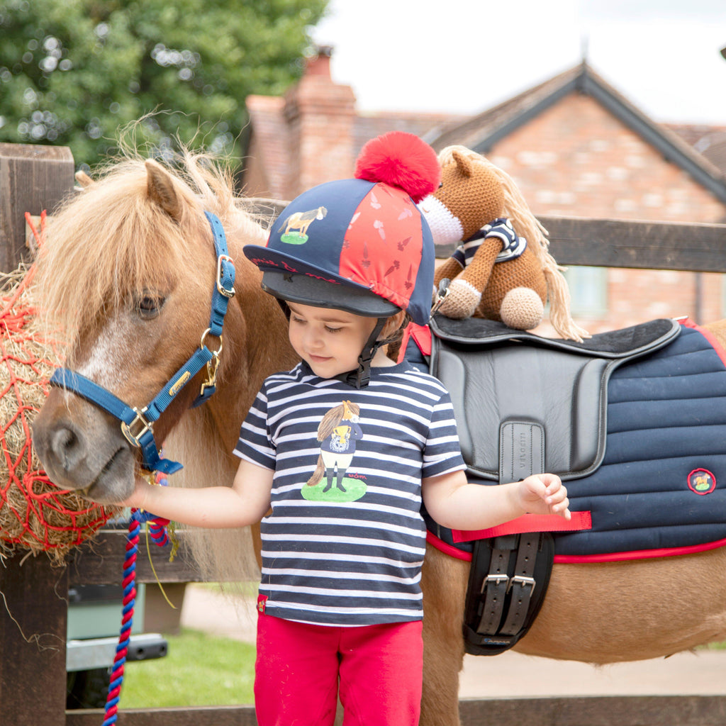 Winnie & Me Saddle Pad Navy