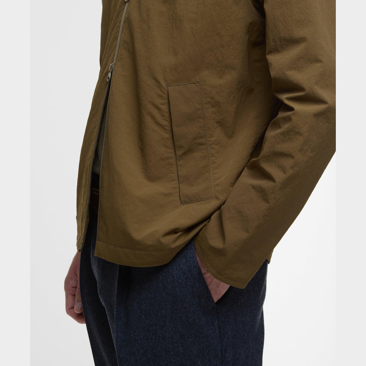 Mens Keld Showerproof Jacket Light Sage