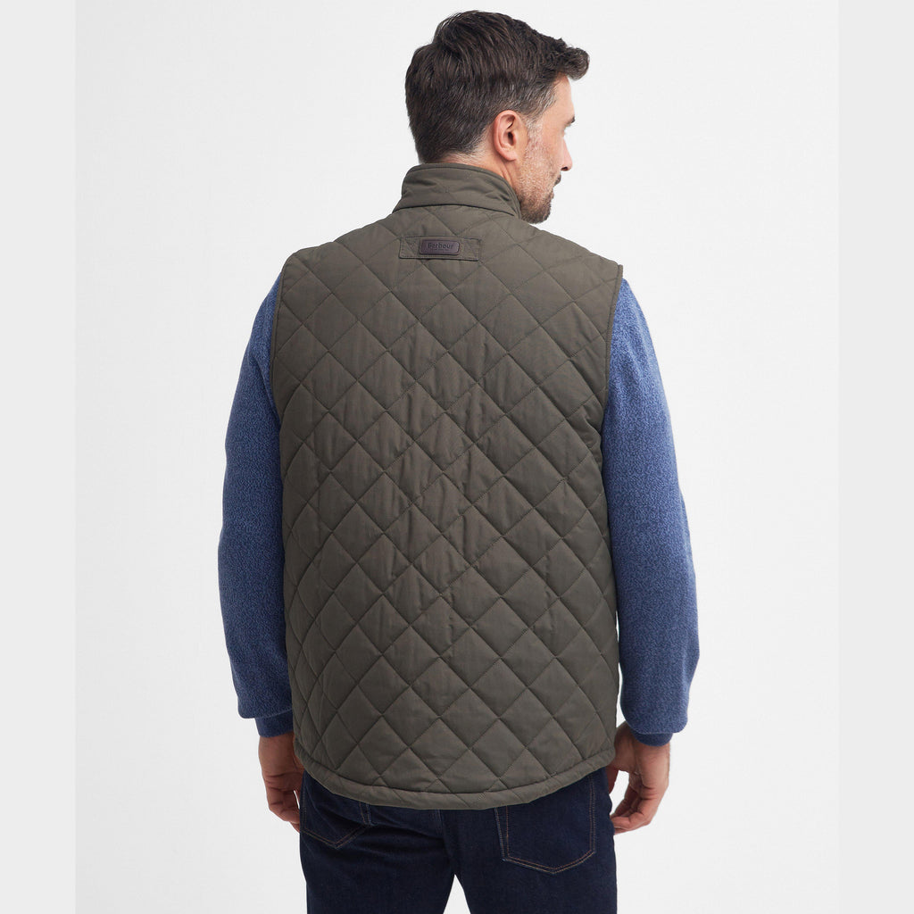 Mens Fernwood Gilet Olive