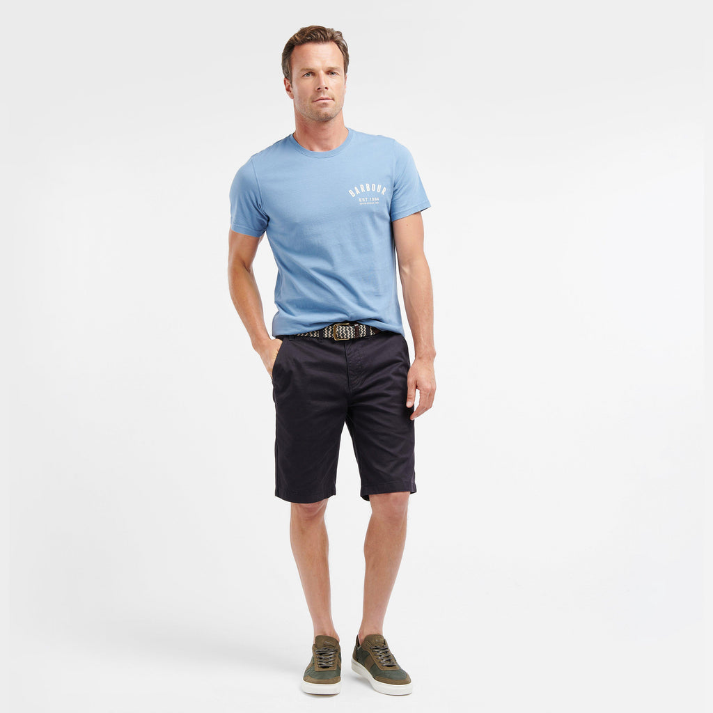 Mens Preppy T-Shirt Force Blue