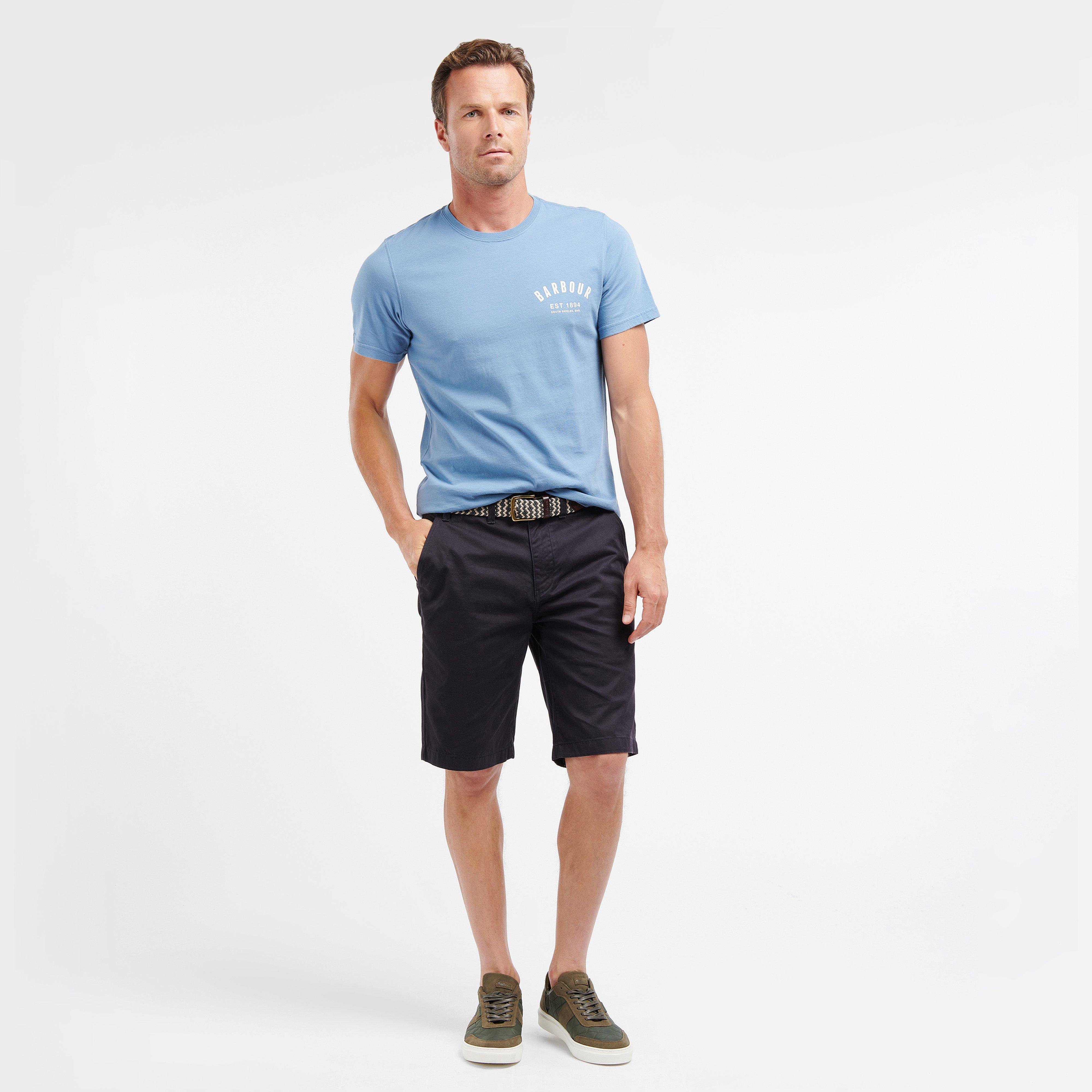 Mens Preppy T-Shirt Force Blue