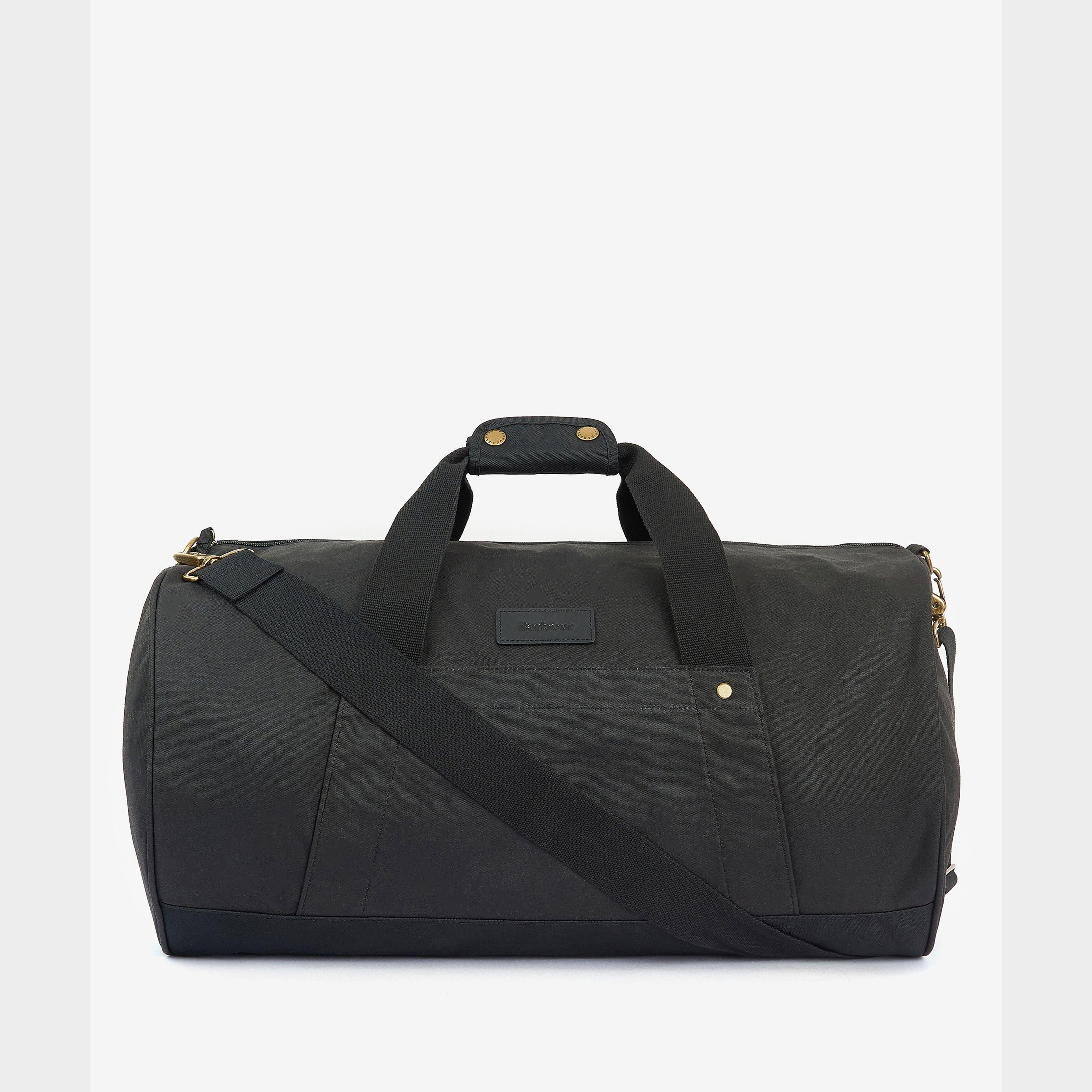 Barbour Explorer Wax Duffle Bag Black – Naylors