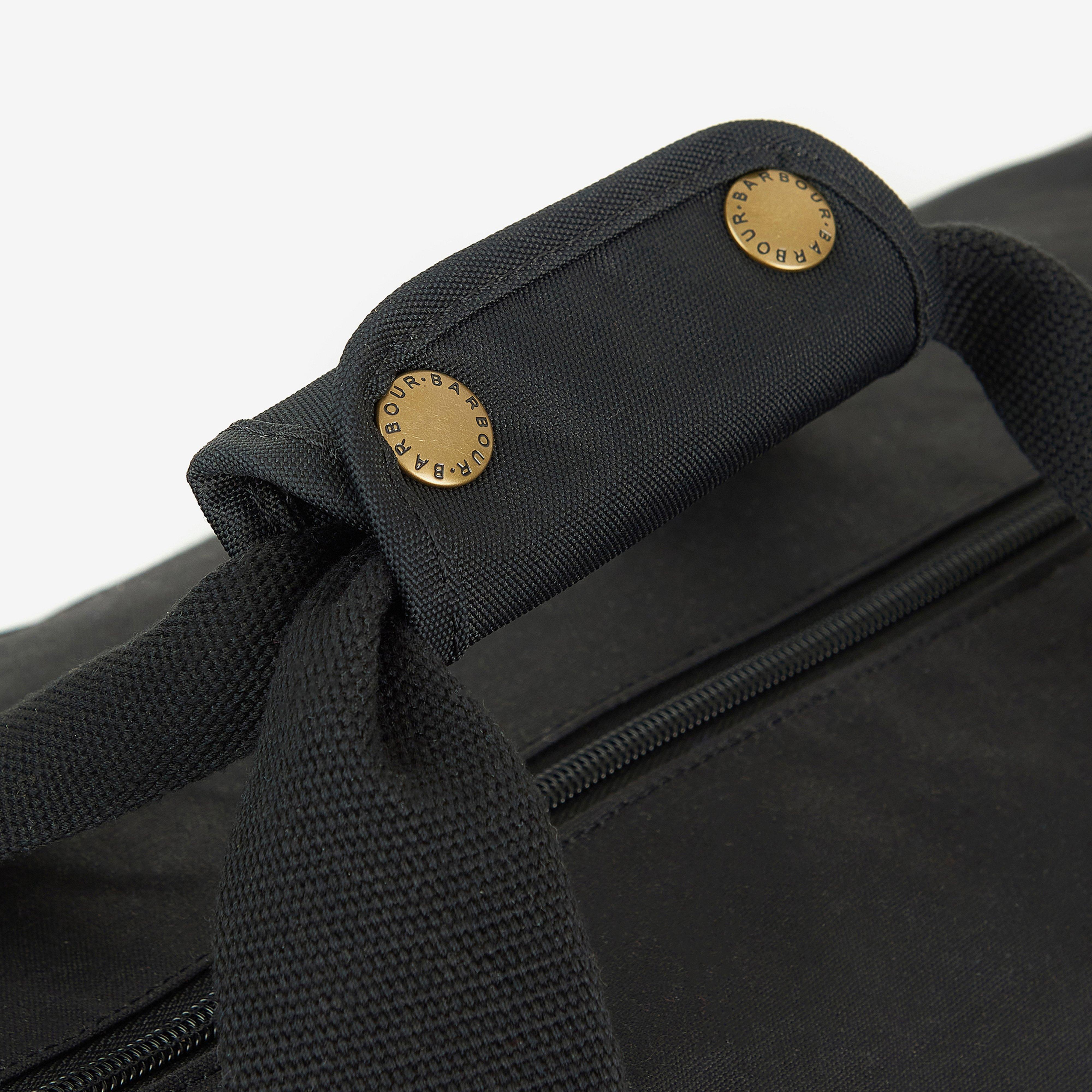 Explorer Wax Duffle Bag Black