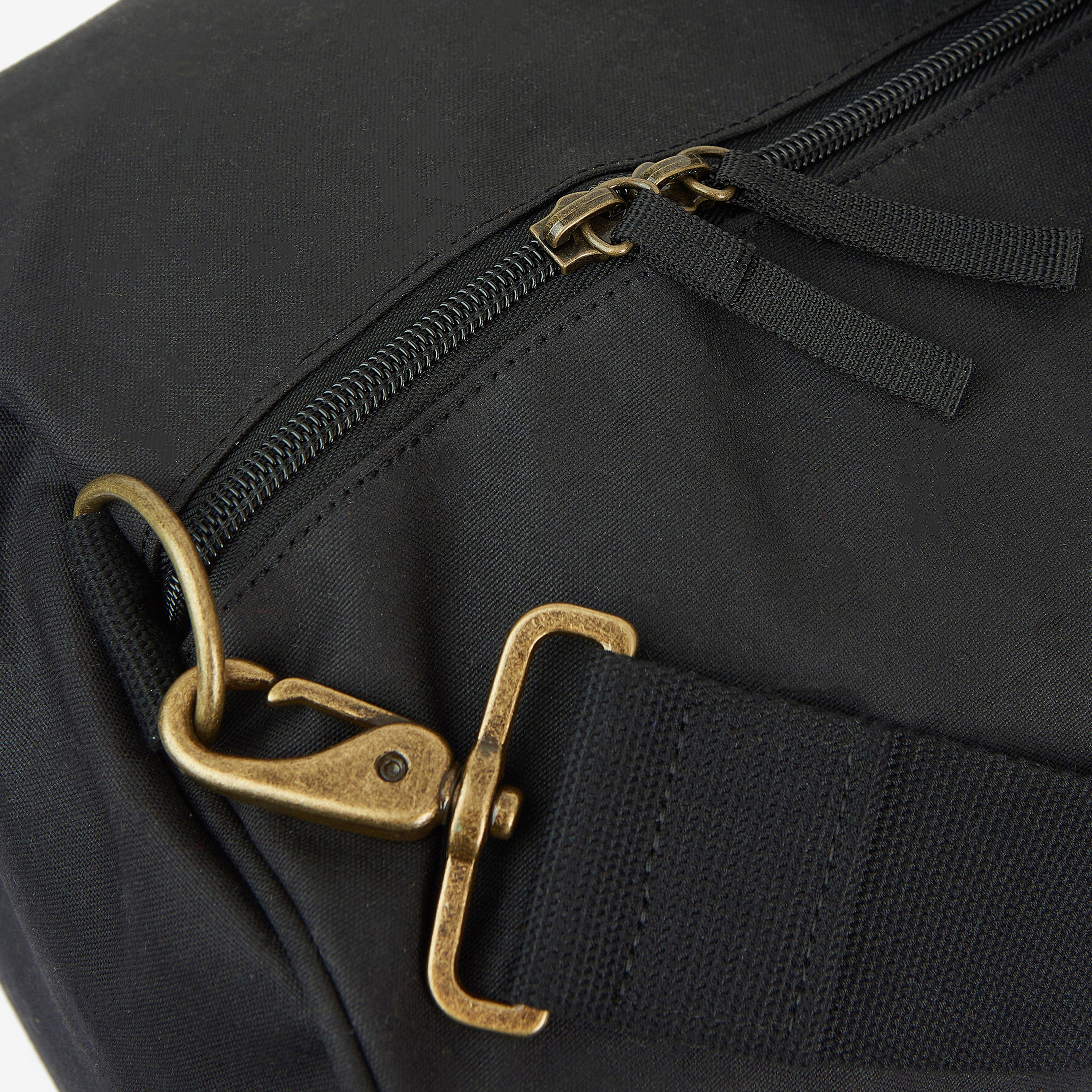 Explorer Wax Duffle Bag Black