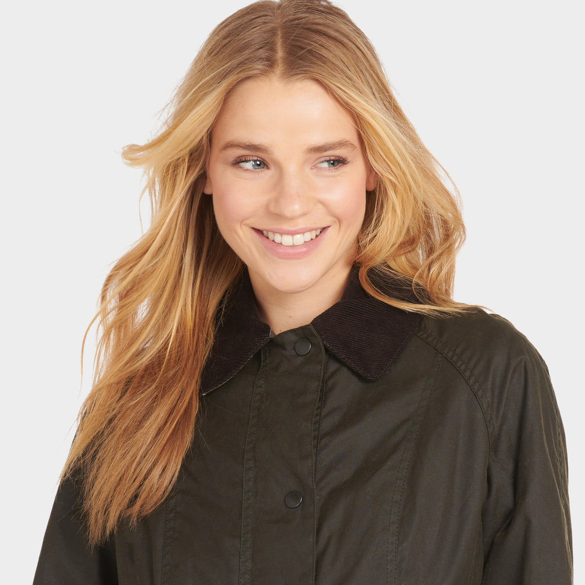 Womens Classic Beadnell® Wax Jacket Olive