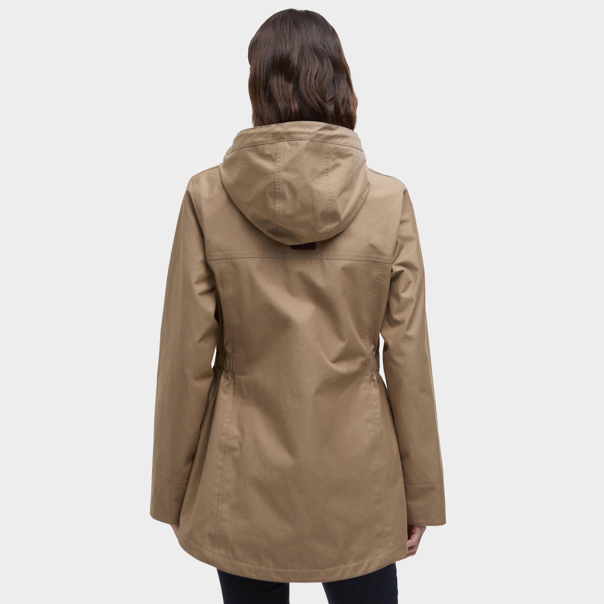 Womens Maple Waterproof Jacket Military Brown