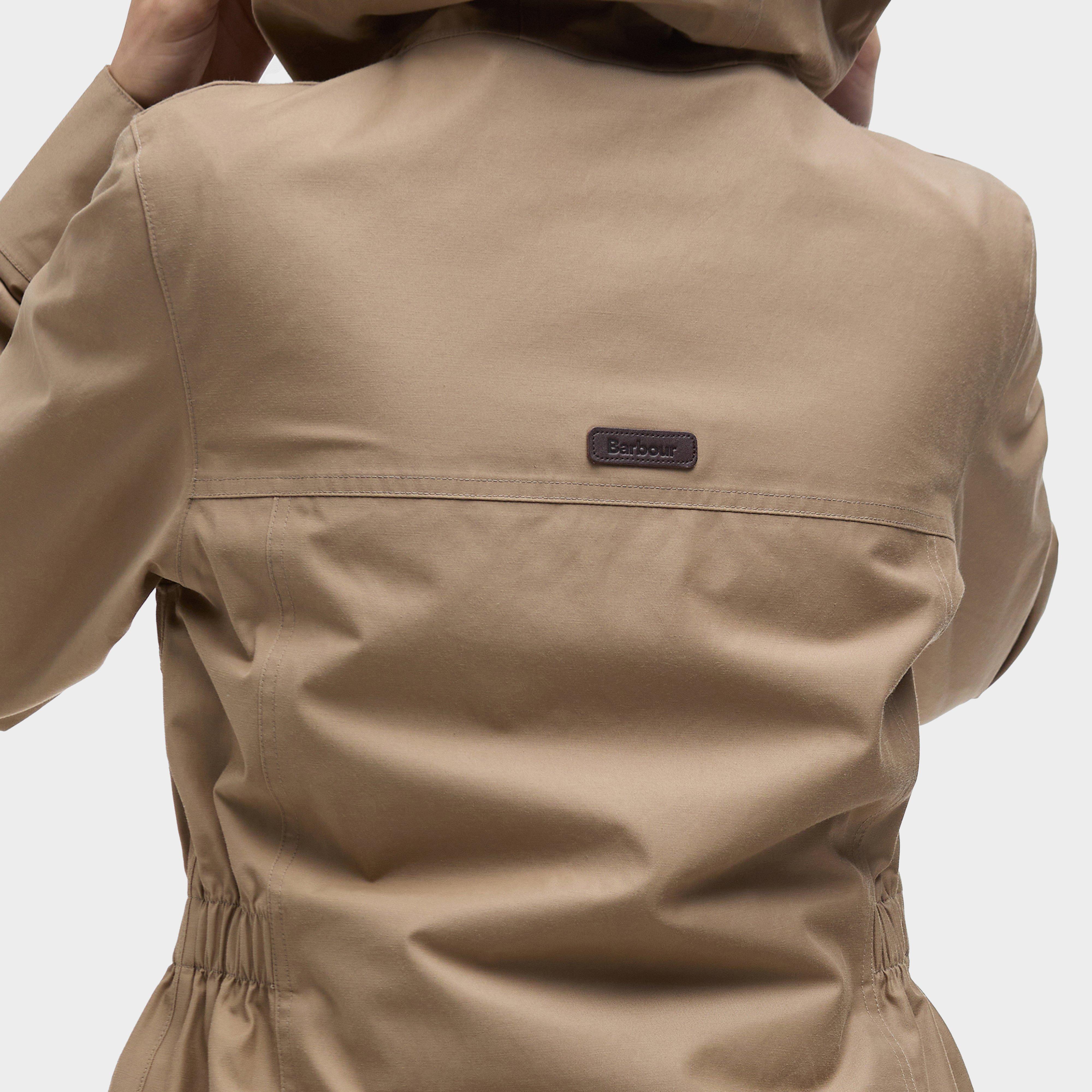 Womens Maple Waterproof Jacket Military Brown