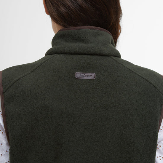 Womens Country Colton Fleece Gilet Sage