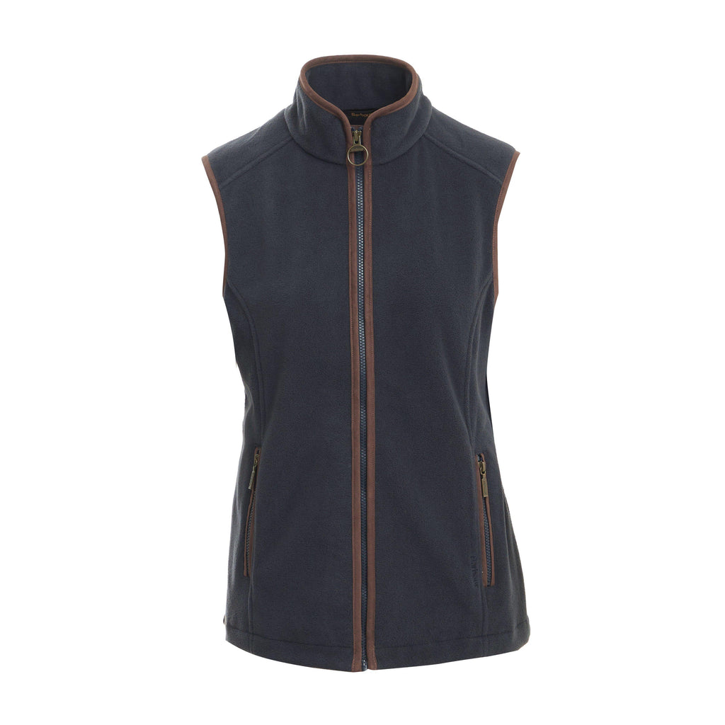 Womens Country Colton Fleece Gilet Navy
