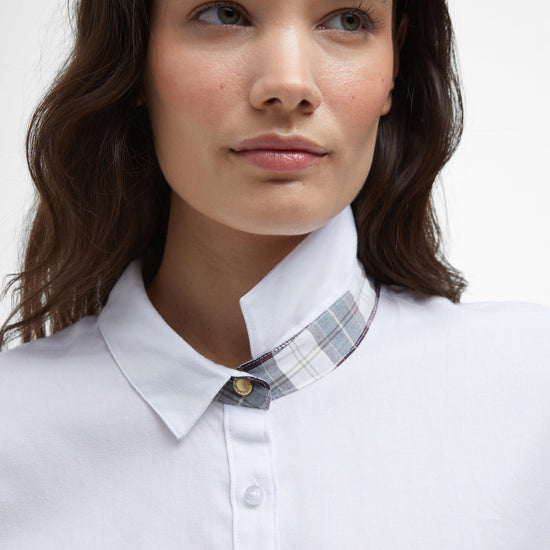 Womens Glades Shirt White/Gardenia