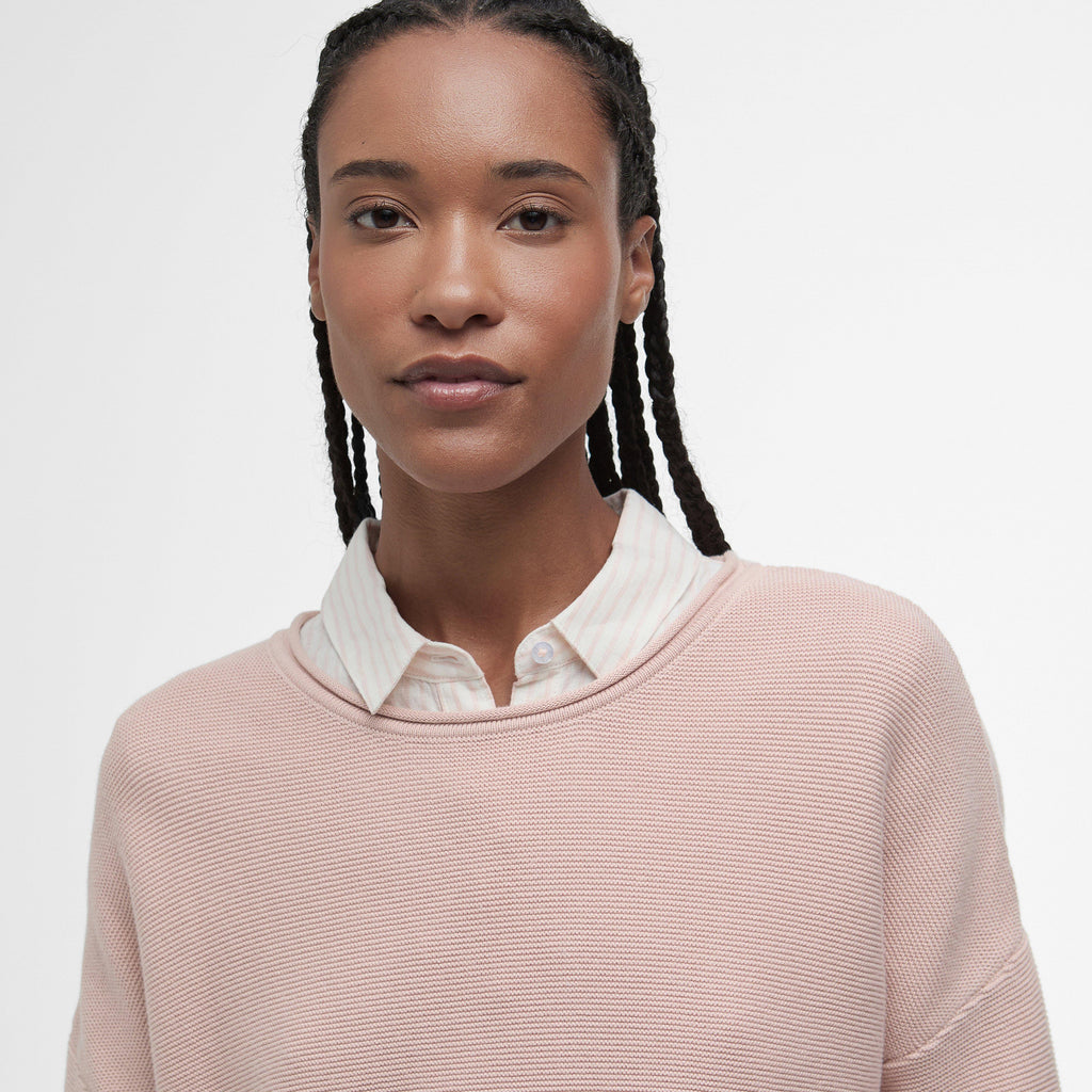 Womens Marine Knitted Jumper Primrose Pink