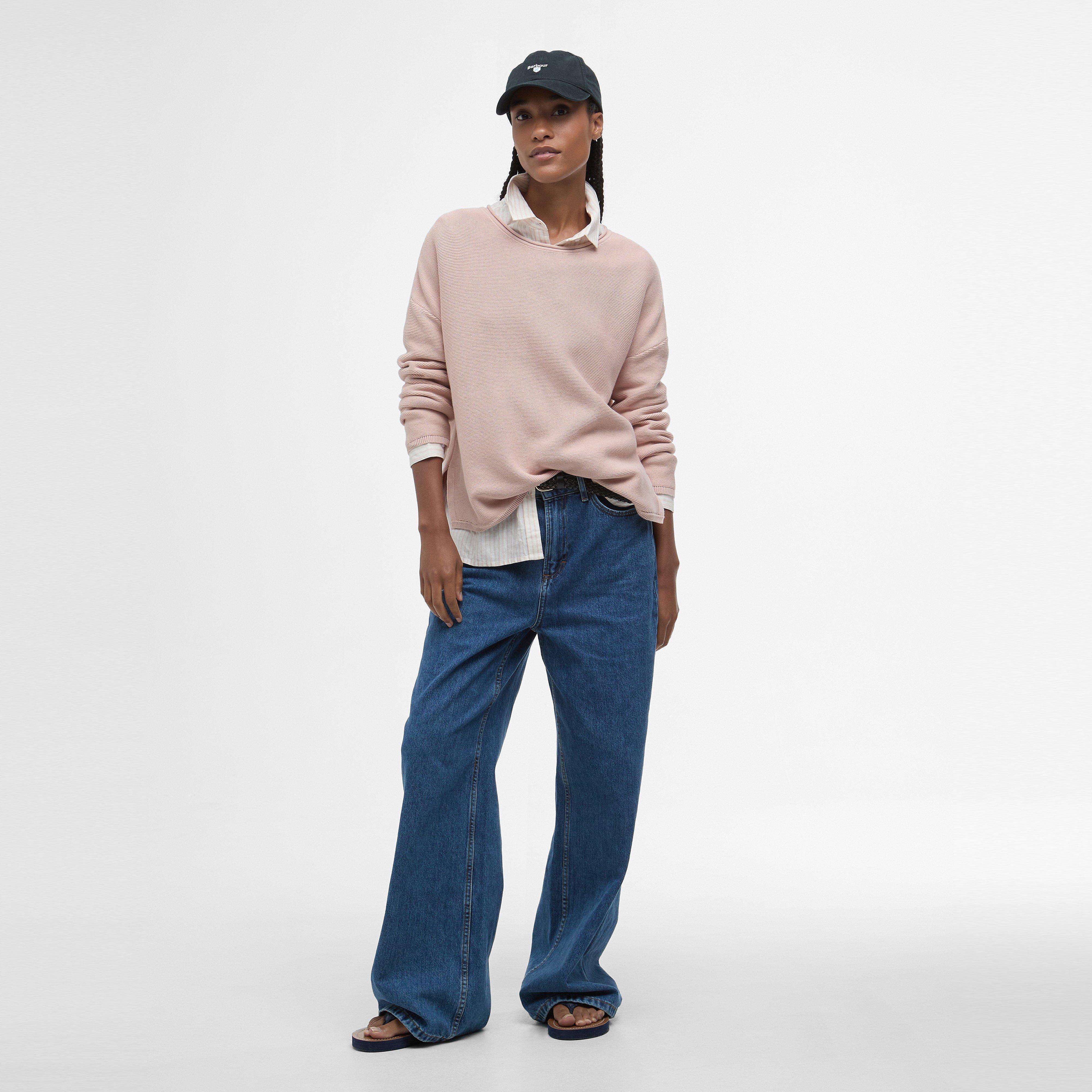 (取寄) バブアー レディース マリン ニット ジャンパー - ウィメンズ Barbour women Marine Knitted Jumper - Women's Cloud Barbour Womens Marine Knitted Jumper Primrose Pink – Naylors