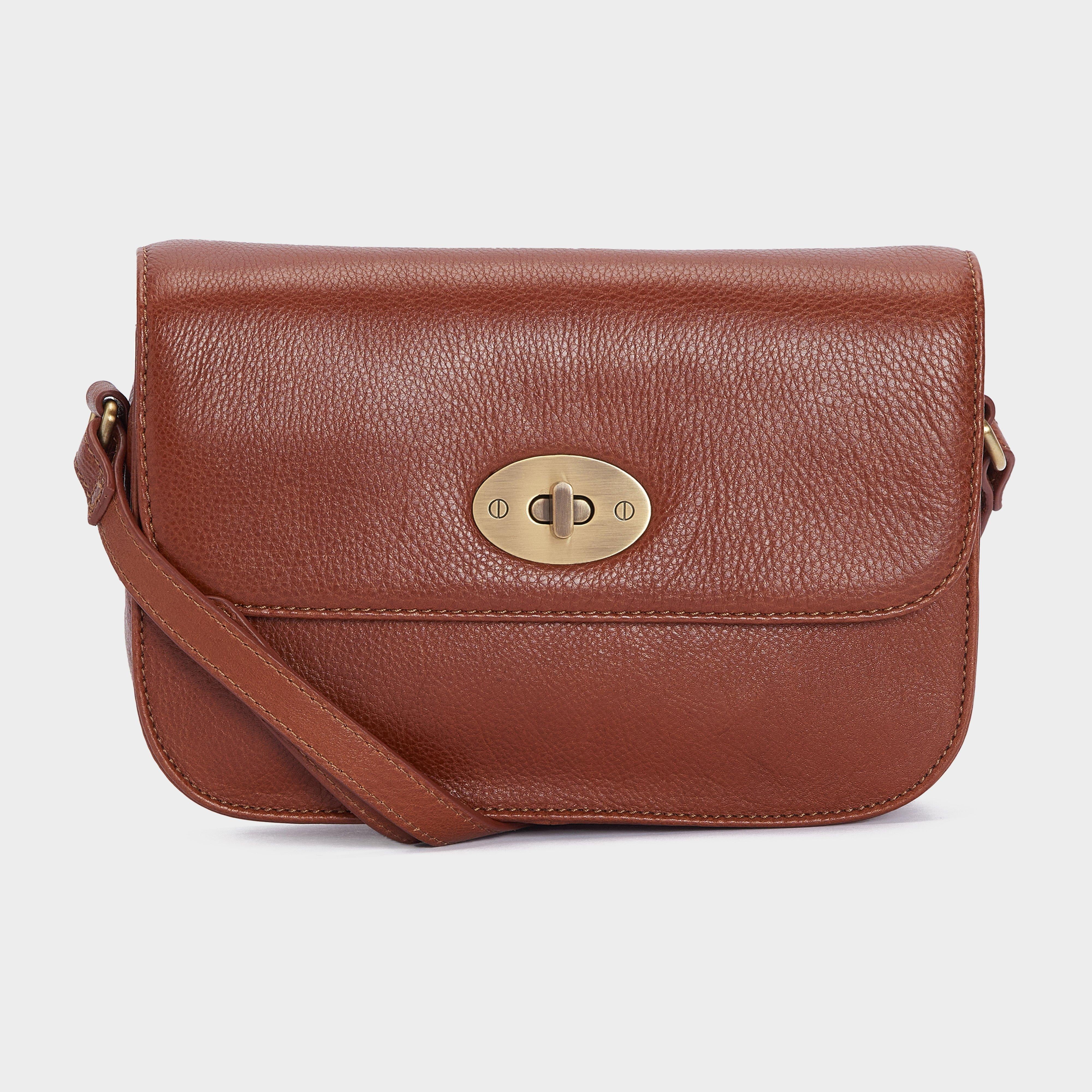 Isla Leather Crossbody Bag Brown