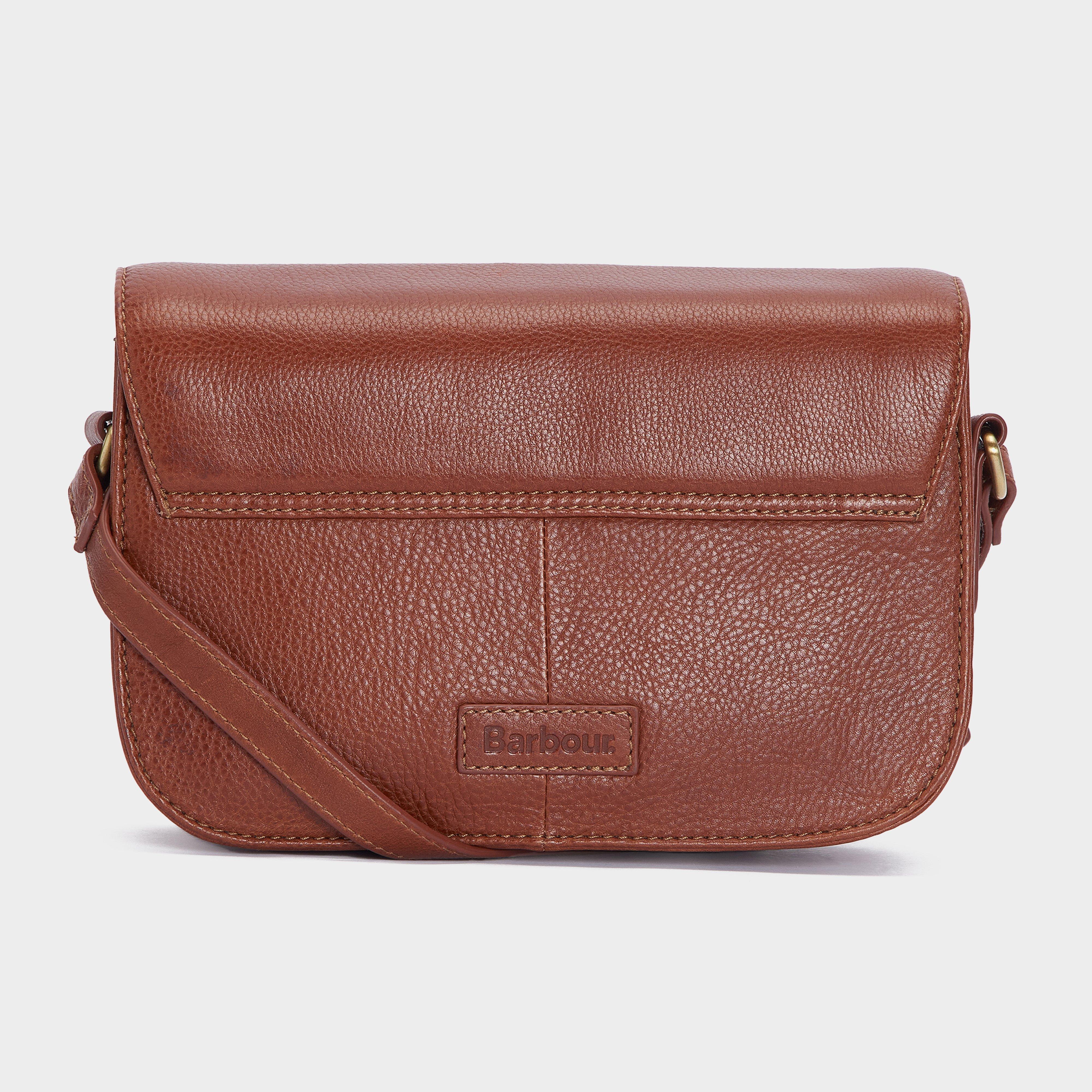 Isla Leather Crossbody Bag Brown