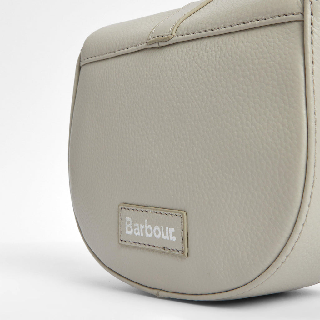 Laire Leather Saddle Bag Light Sand