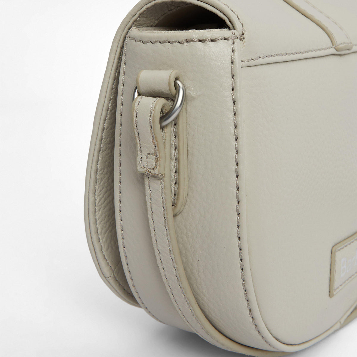 Laire Leather Saddle Bag Light Sand