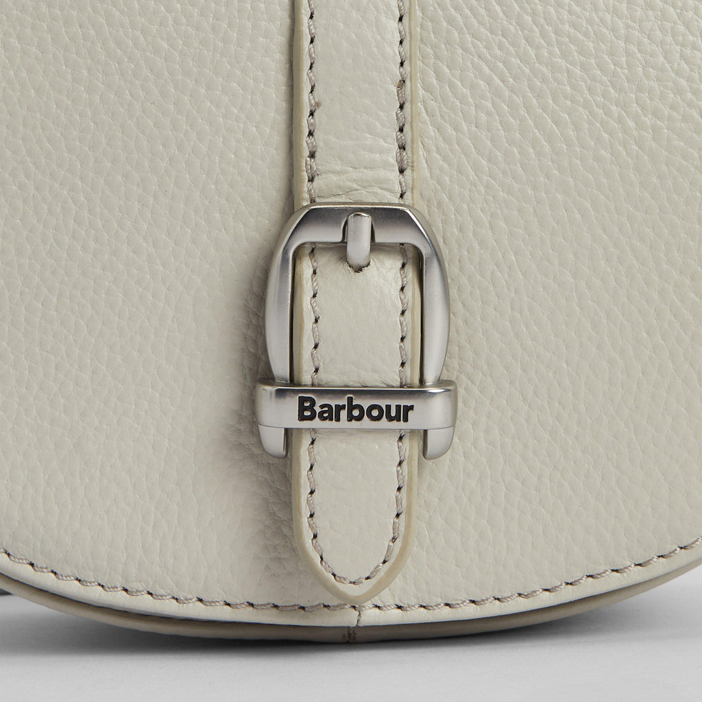 Laire Leather Saddle Bag Light Sand