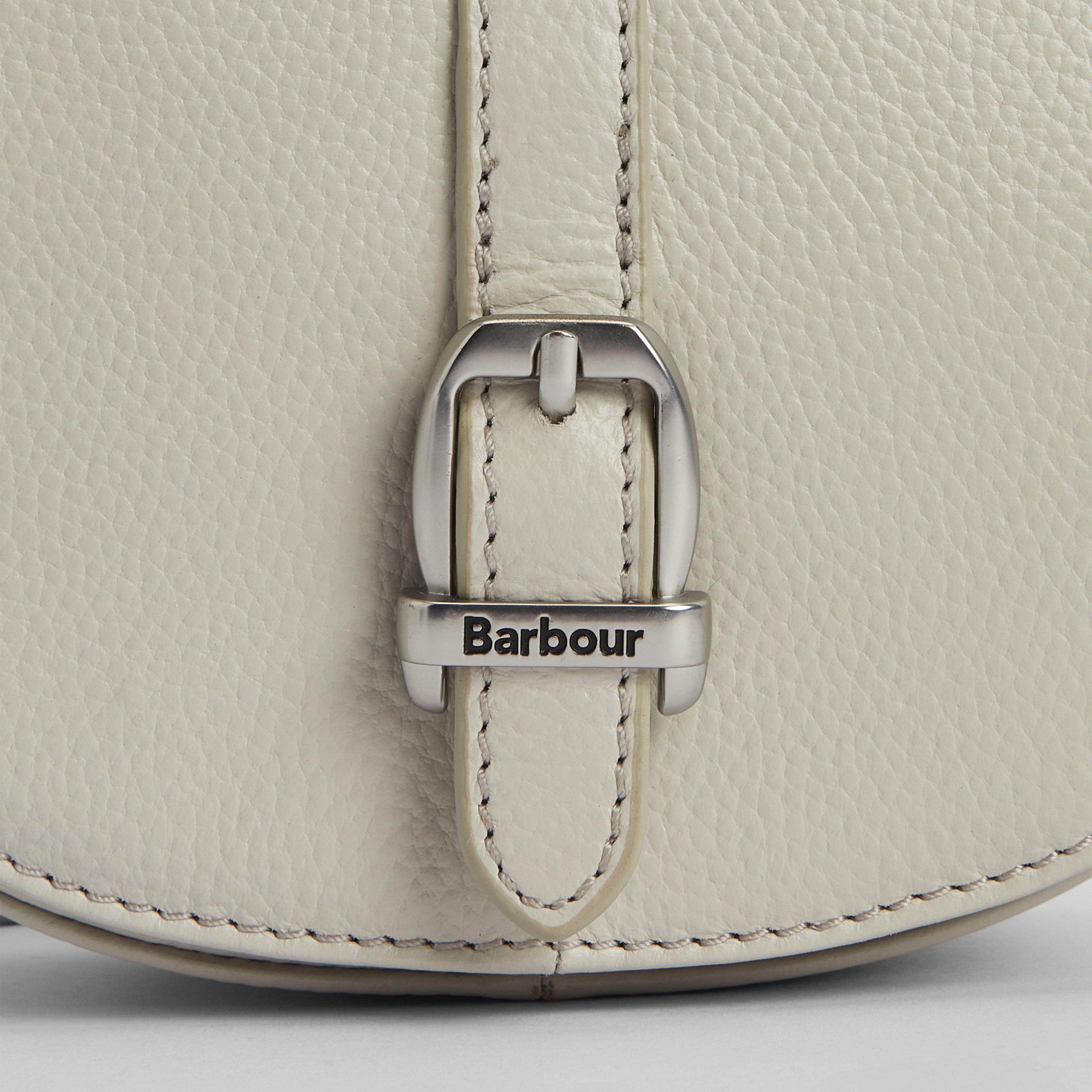 Laire Leather Saddle Bag Light Sand