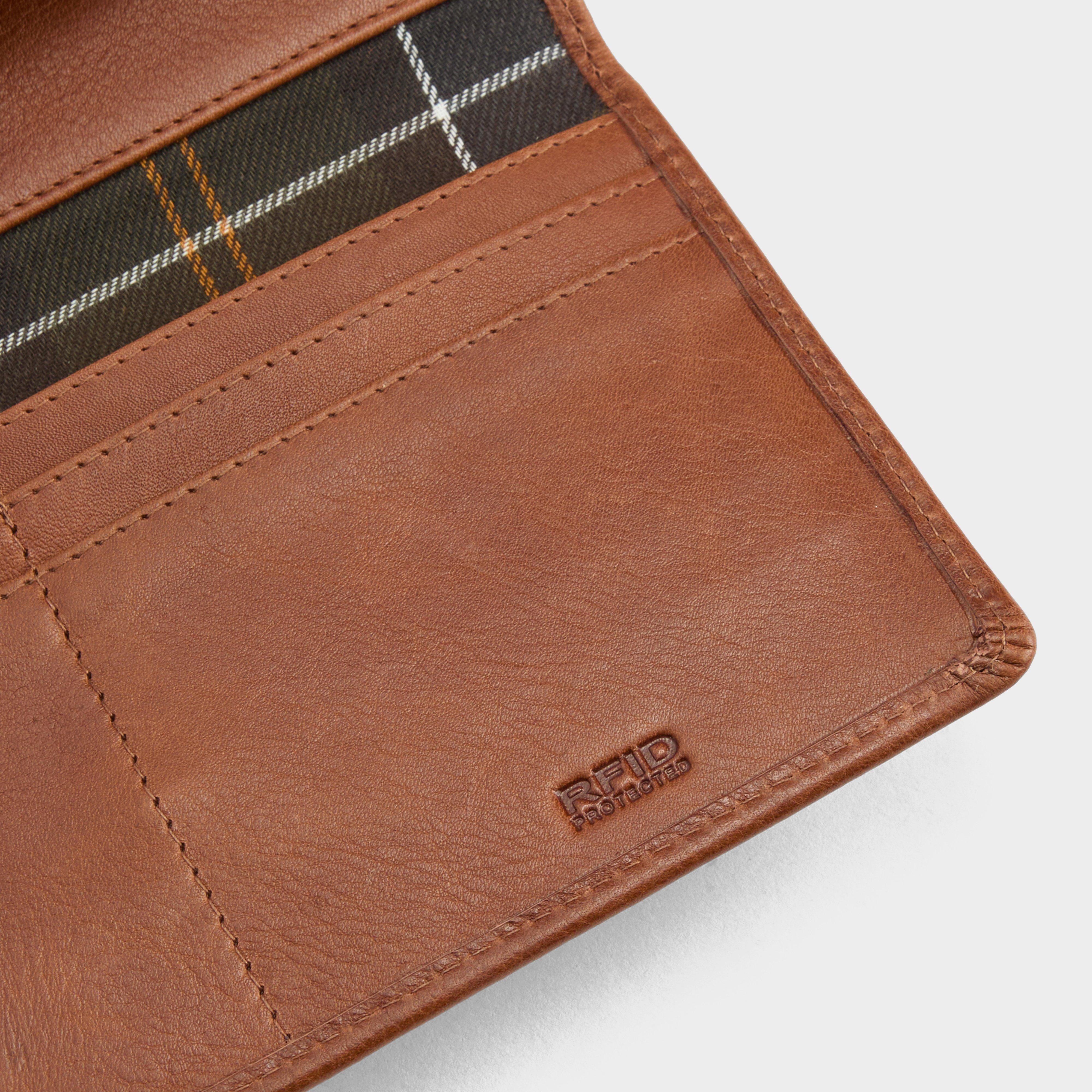 Isla Leather Travel Purse Brown