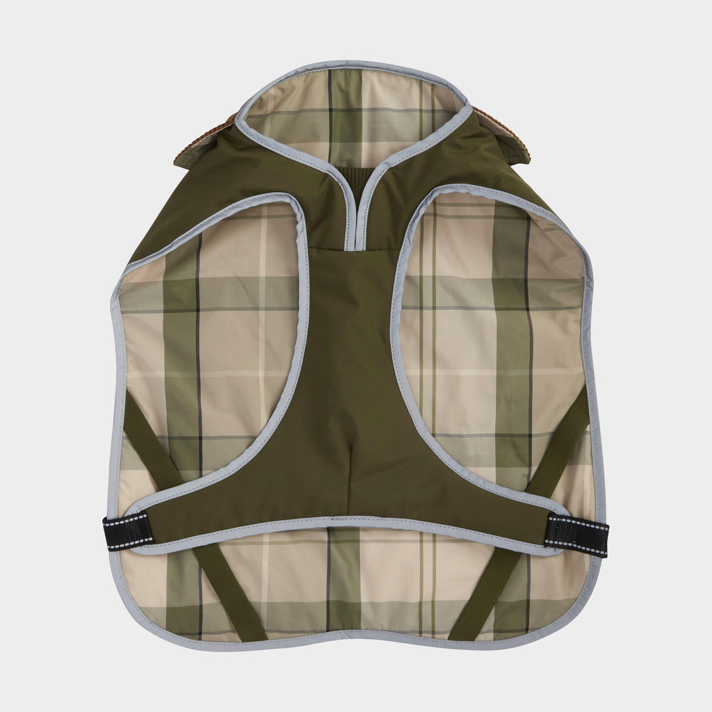 Monmouth Waterproof Dog Coat Olive
