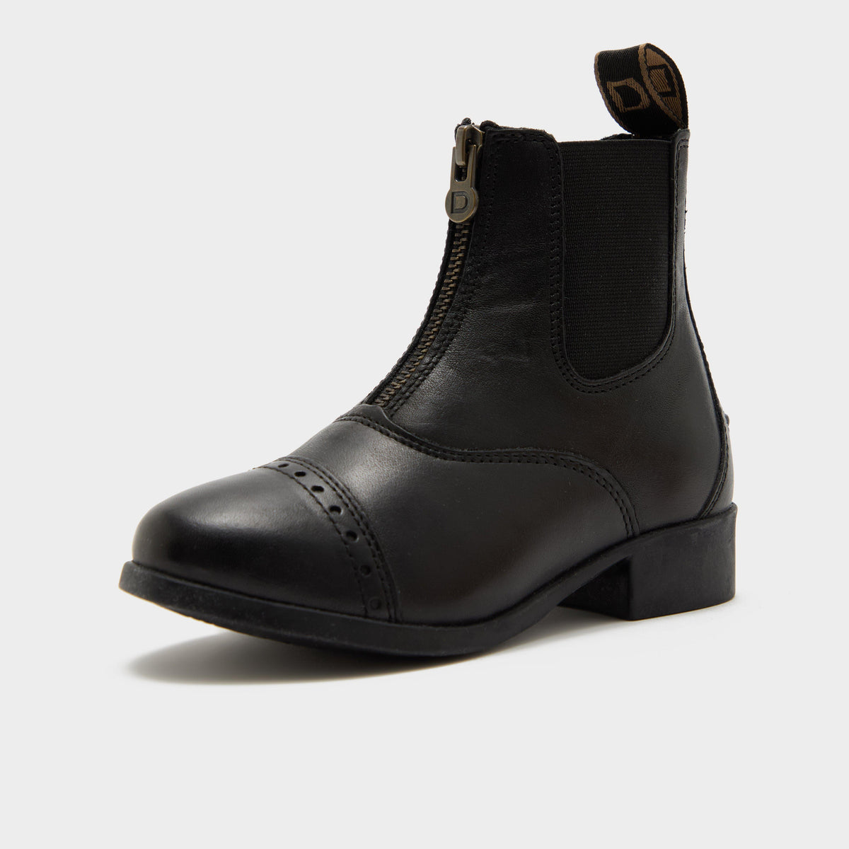 Kids Foundation II Zip Jodhpur Boots Black