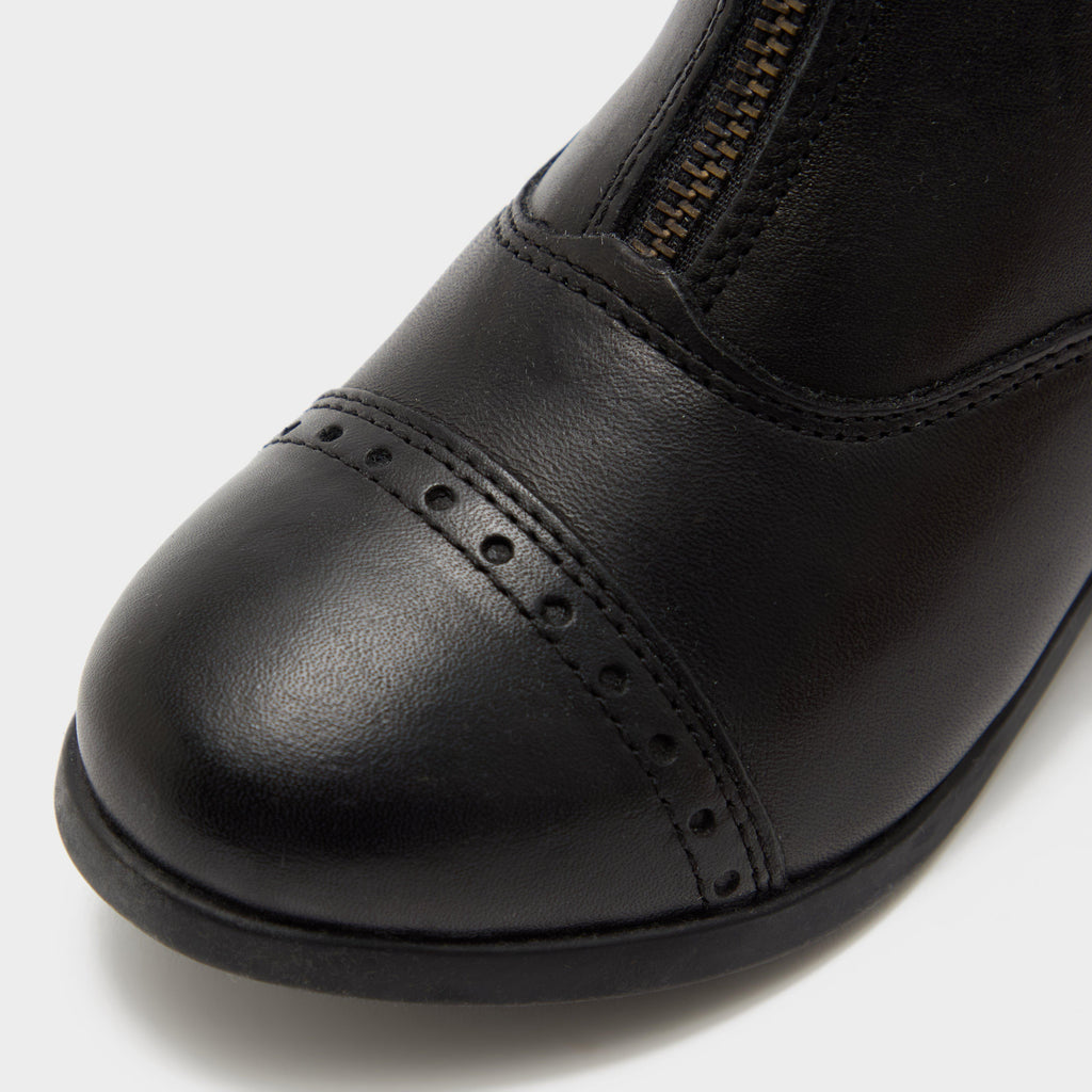 Kids Foundation II Zip Jodhpur Boots Black