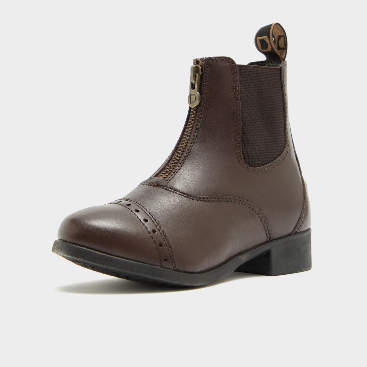 Kids Foundation II Zip Jodhpur Boots Brown
