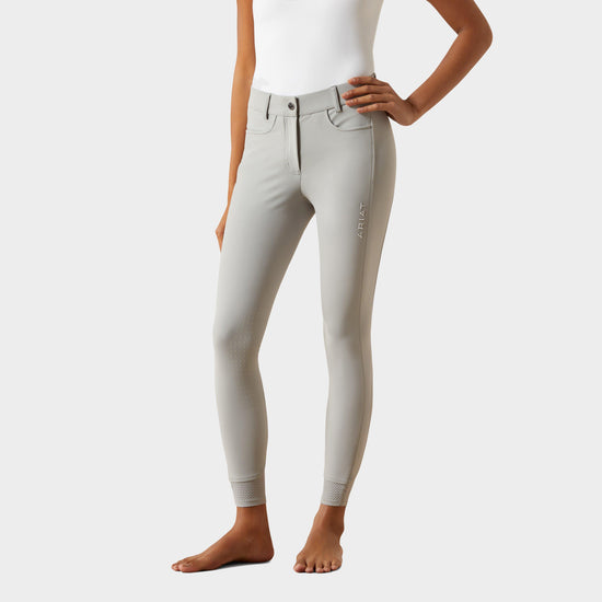 Womens Tri Factor NT Half Grip Breeches Show Grey