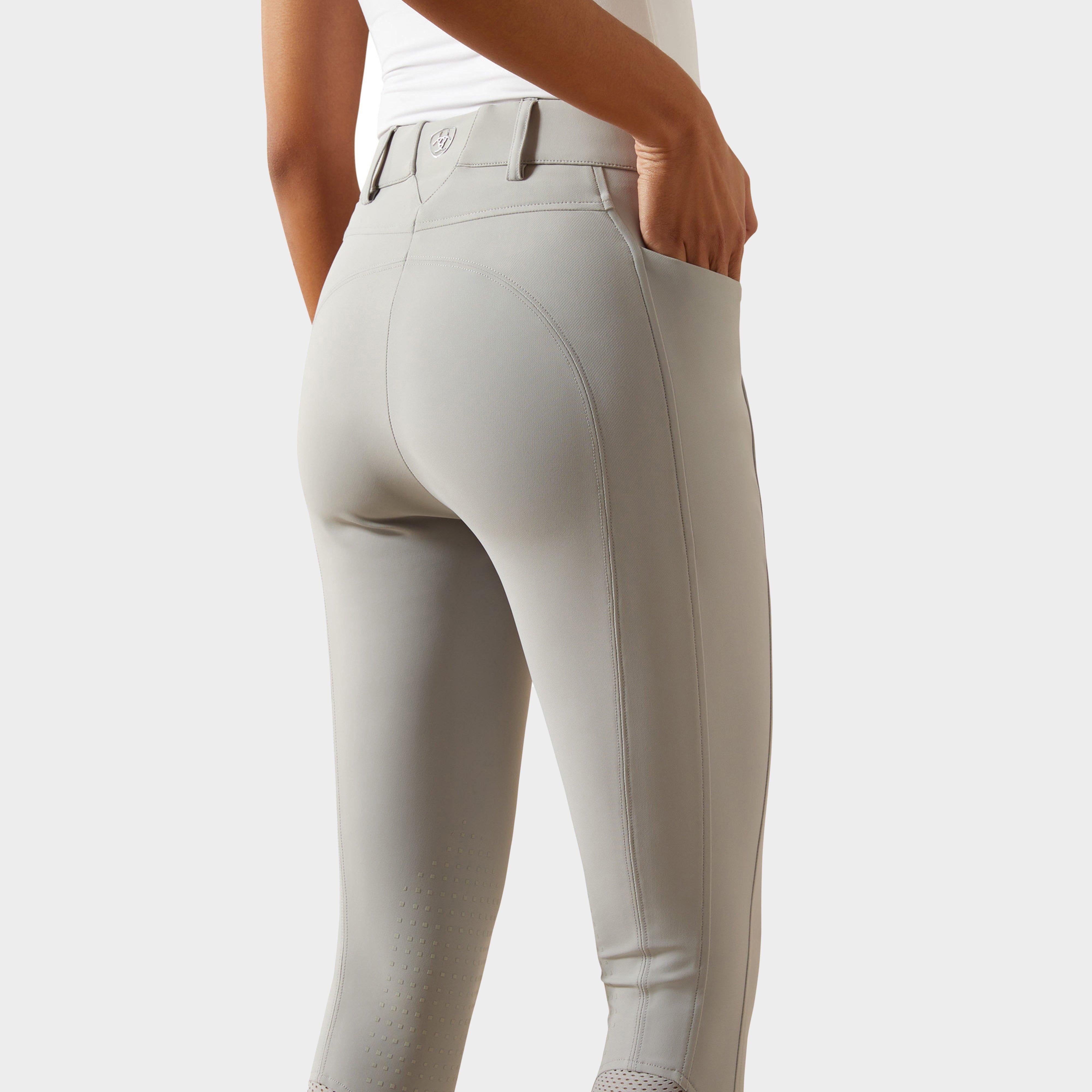 Womens Tri Factor NT Half Grip Breeches Show Grey