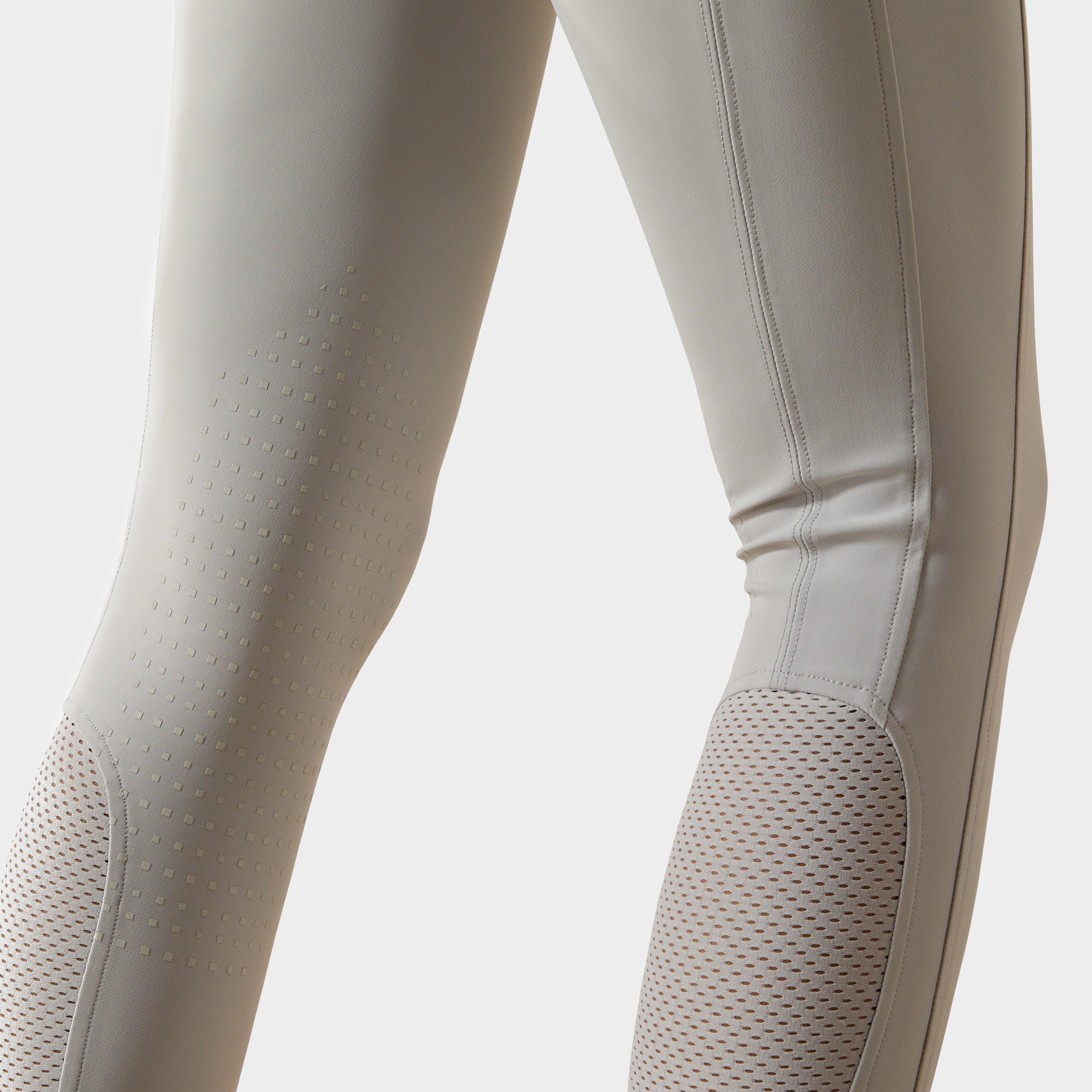 Womens Tri Factor NT Half Grip Breeches Show Grey