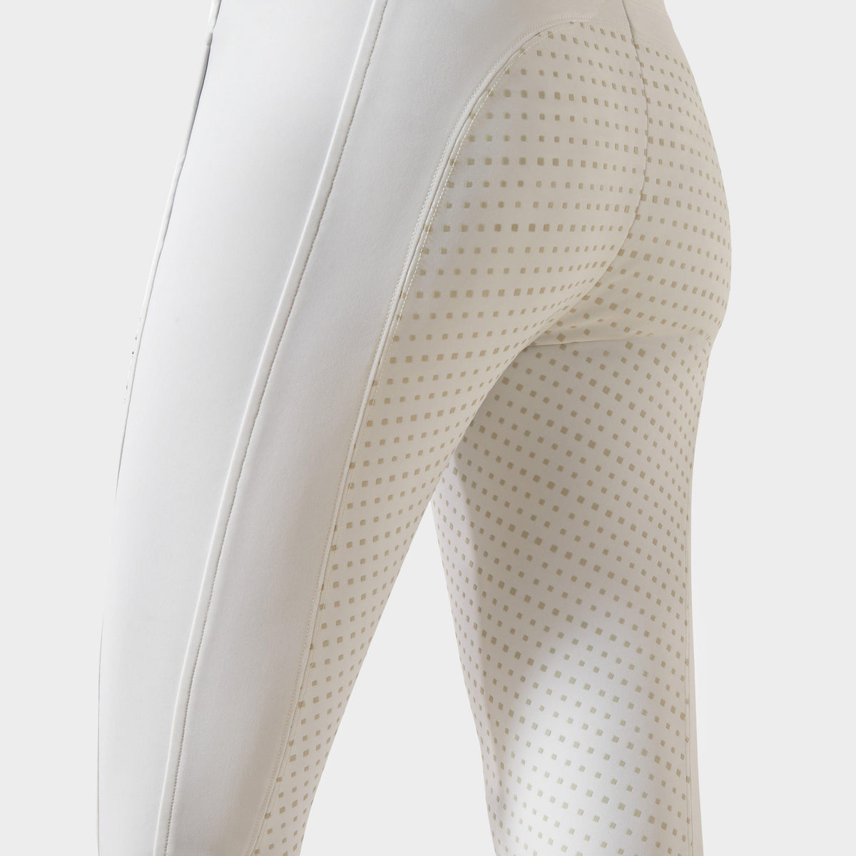 Womens Tri Factor NT Half Grip Breeches White