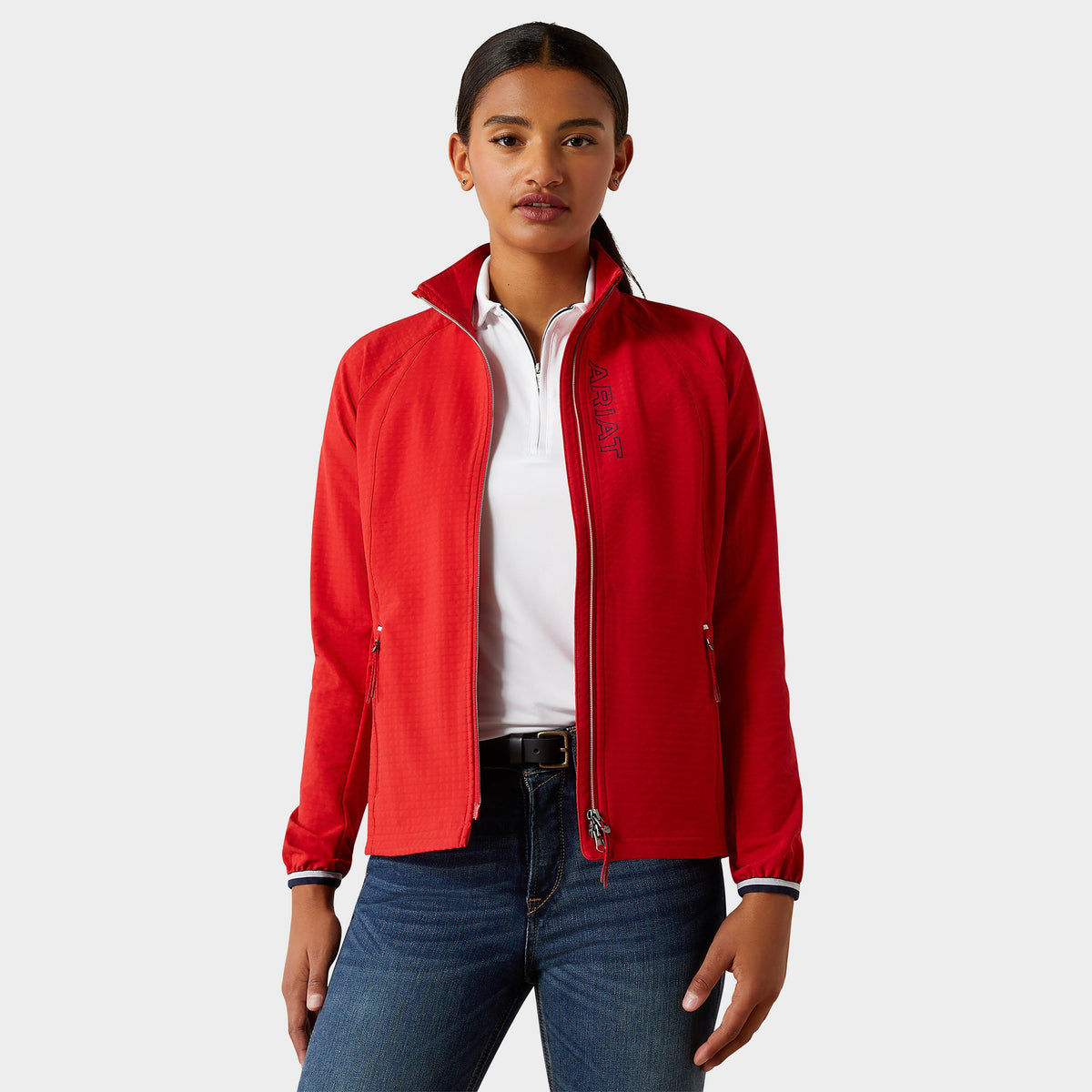Womens Versa Team Jacket Weg Red