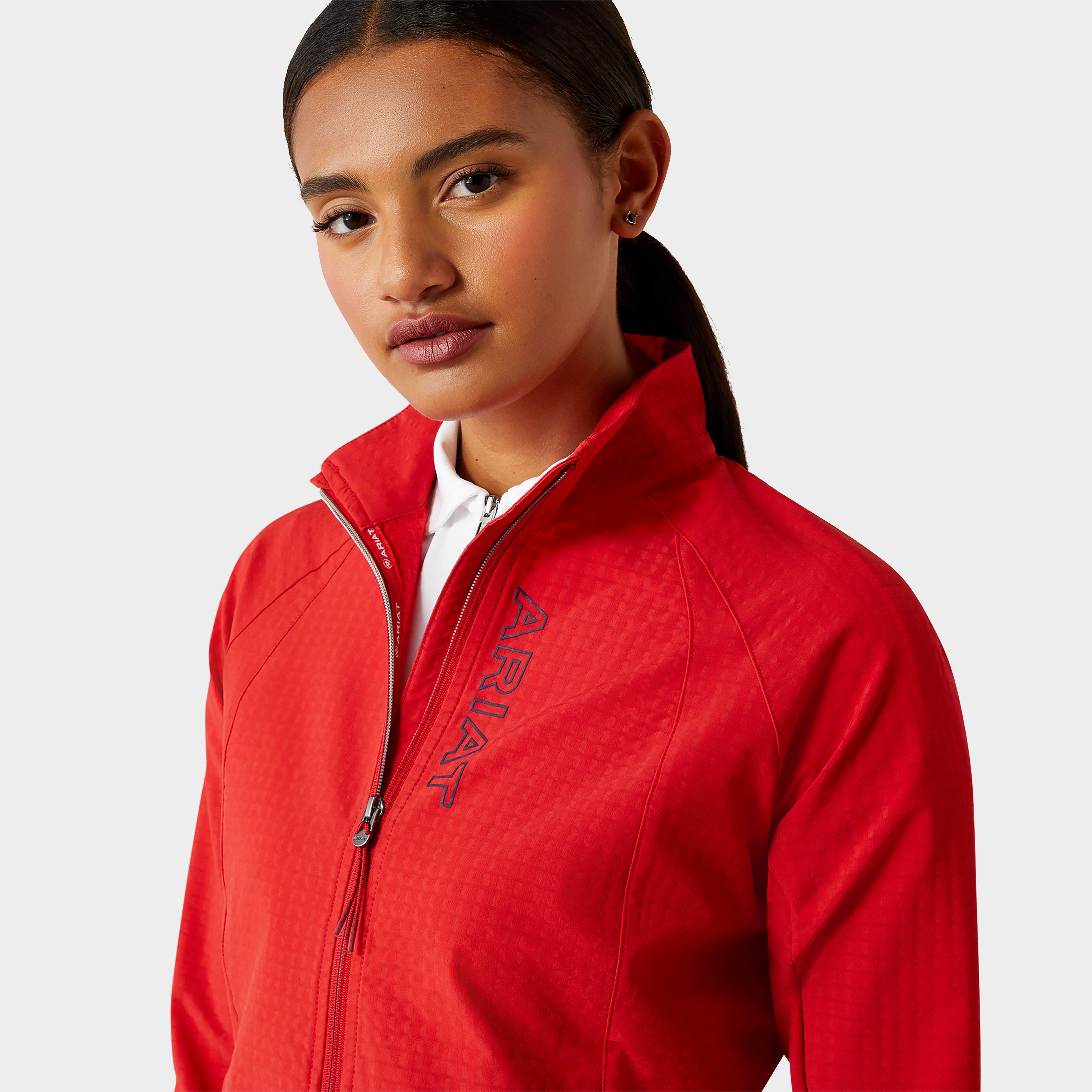 Womens Versa Team Jacket Weg Red