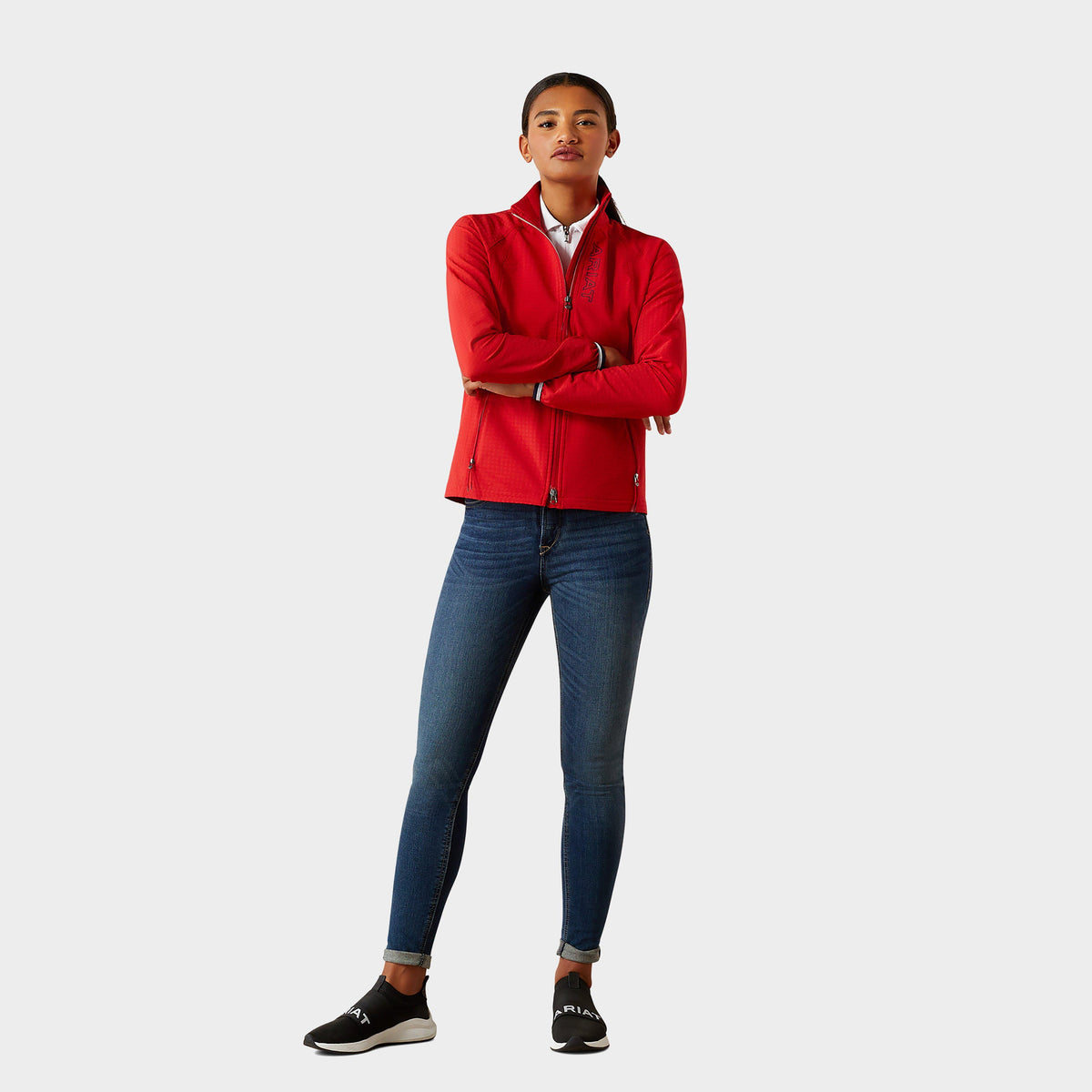 Womens Versa Team Jacket Weg Red