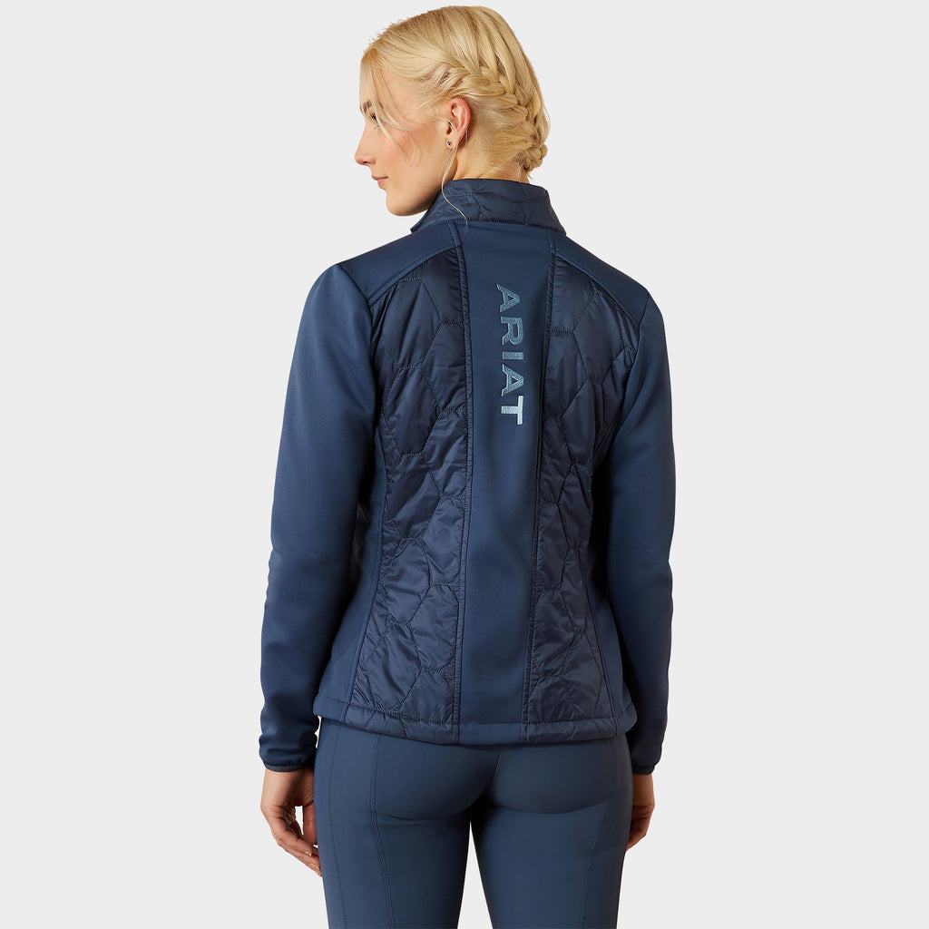Womens Fusion Insulated Jacket Dark Denim