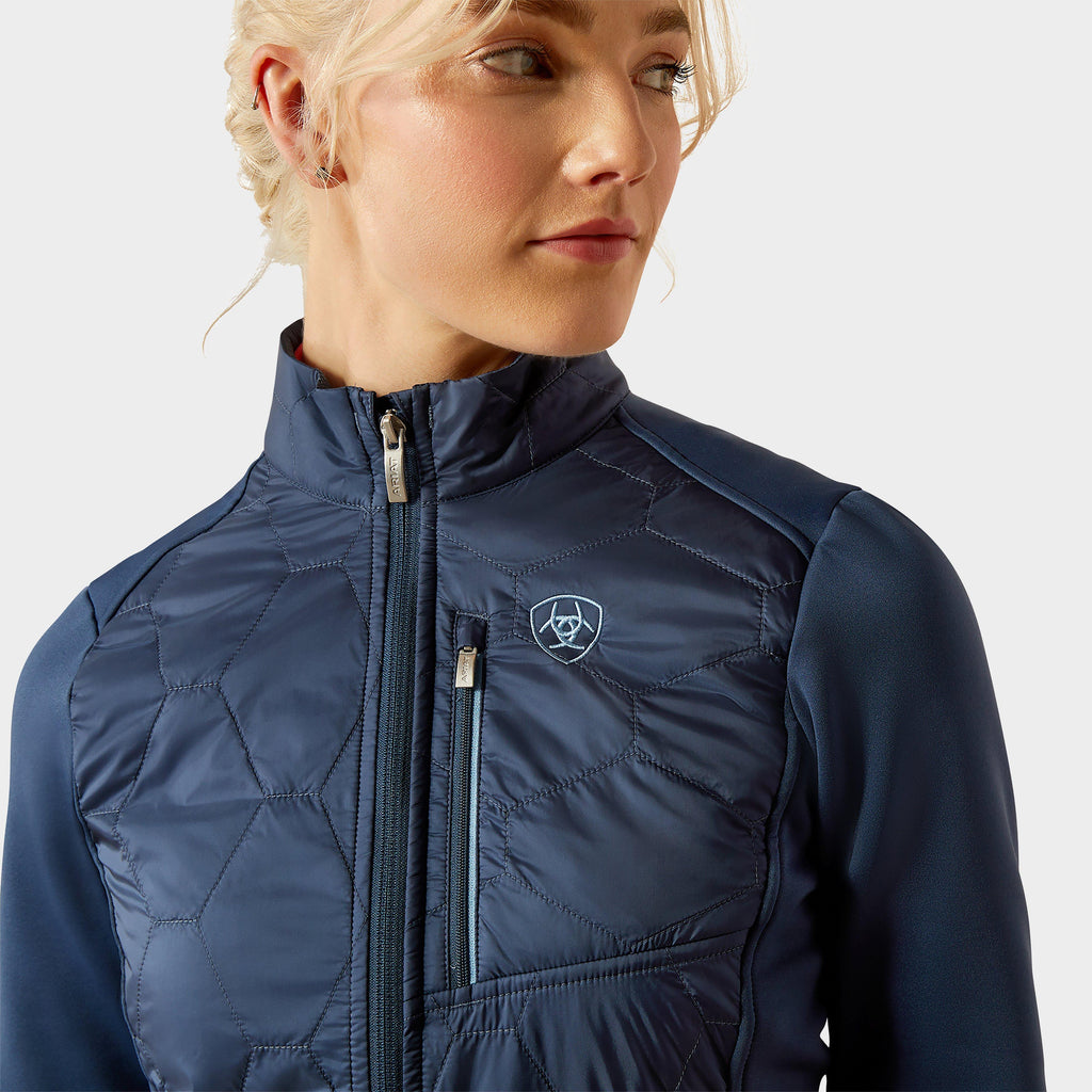 Womens Fusion Insulated Jacket Dark Denim