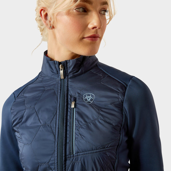 Womens Fusion Insulated Jacket Dark Denim