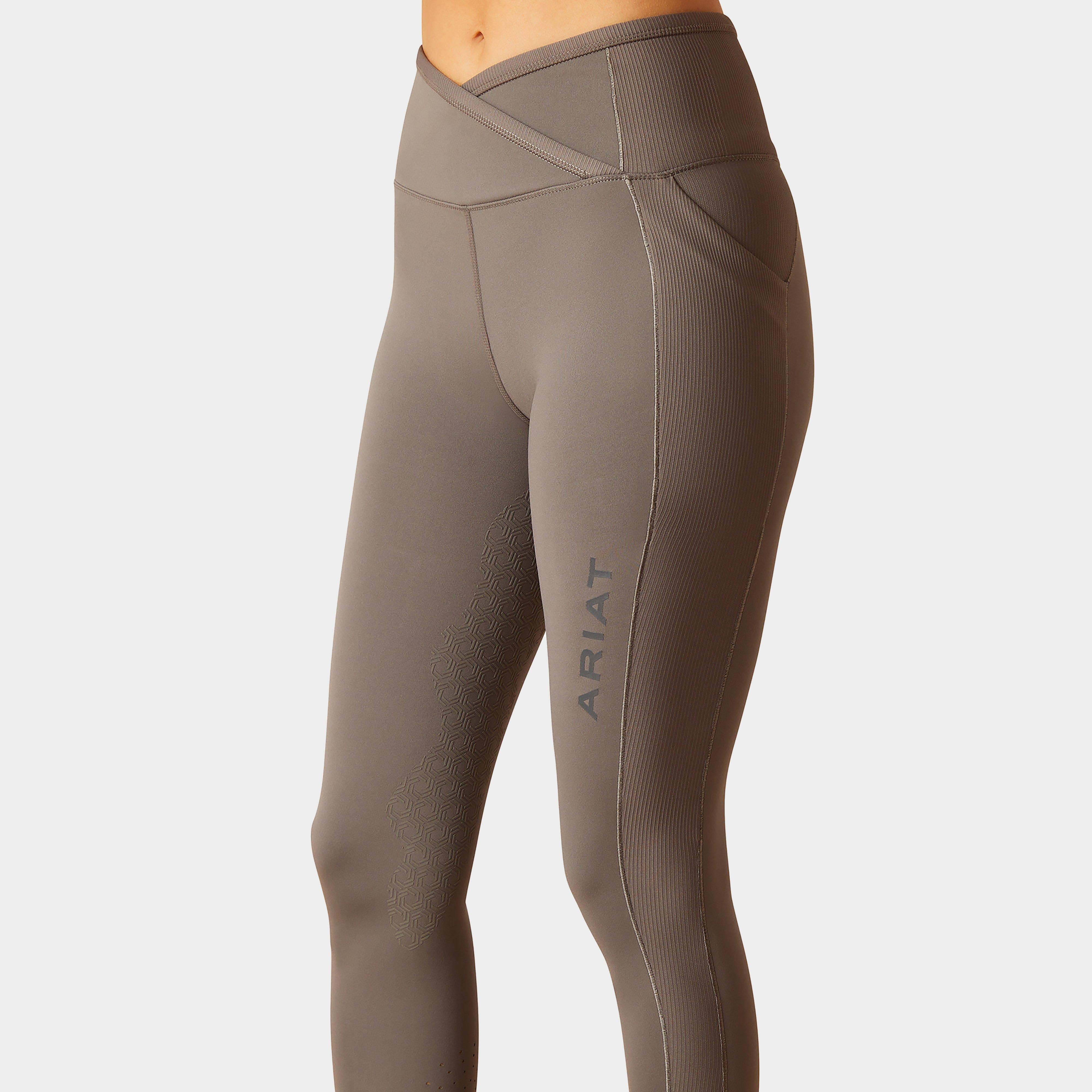 Womens Eos Chic Half Grip Tights Plum Grey