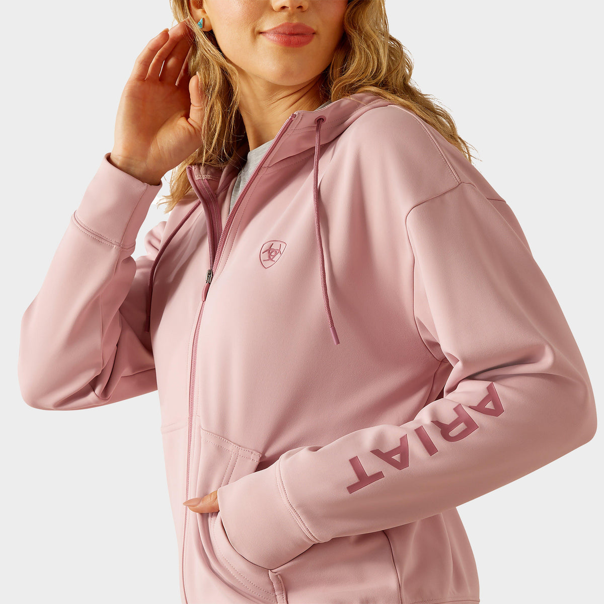 Womens Breeze Full Zip Hoodie Zephyr