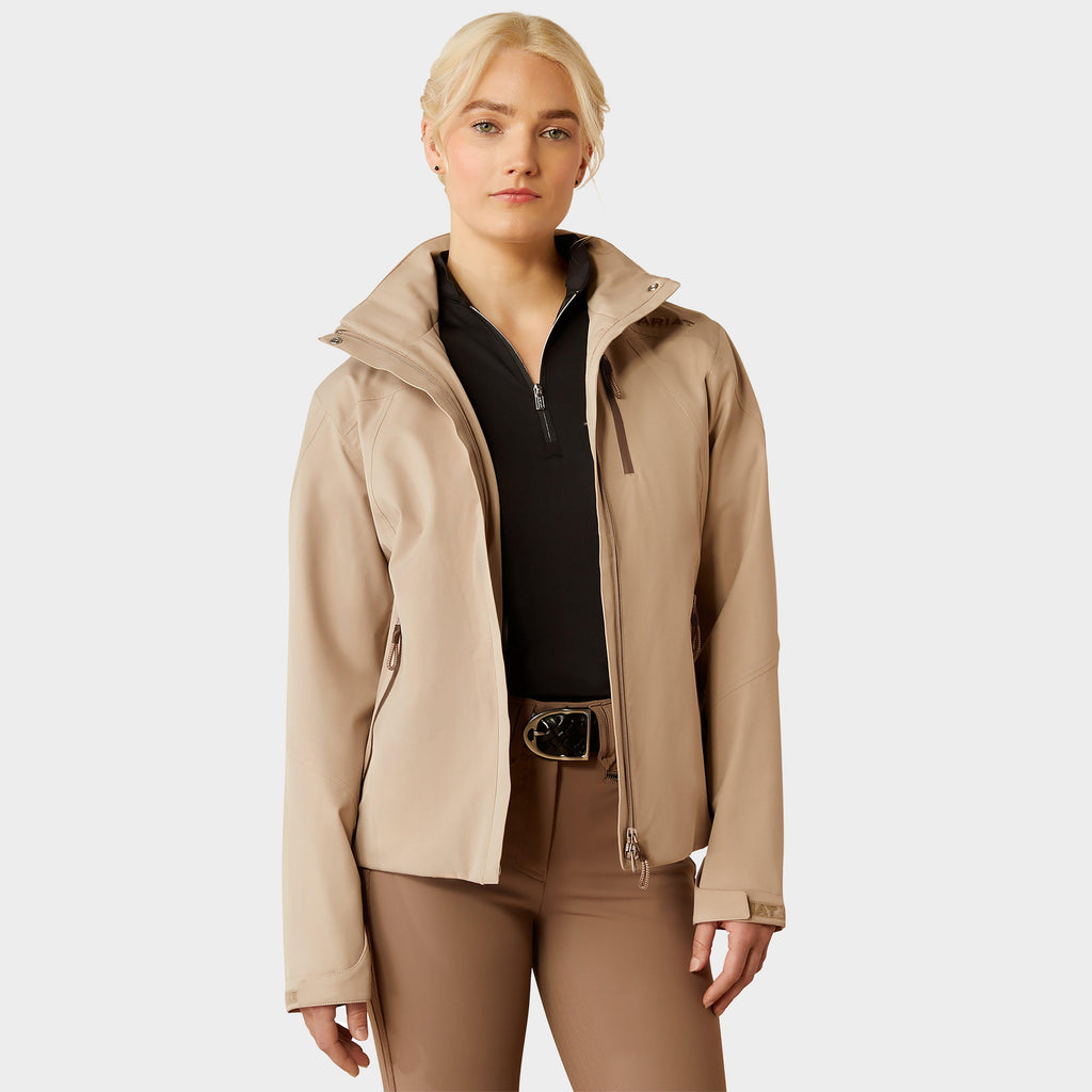 Womens Coastal Waterproof Jacket Cape Reed