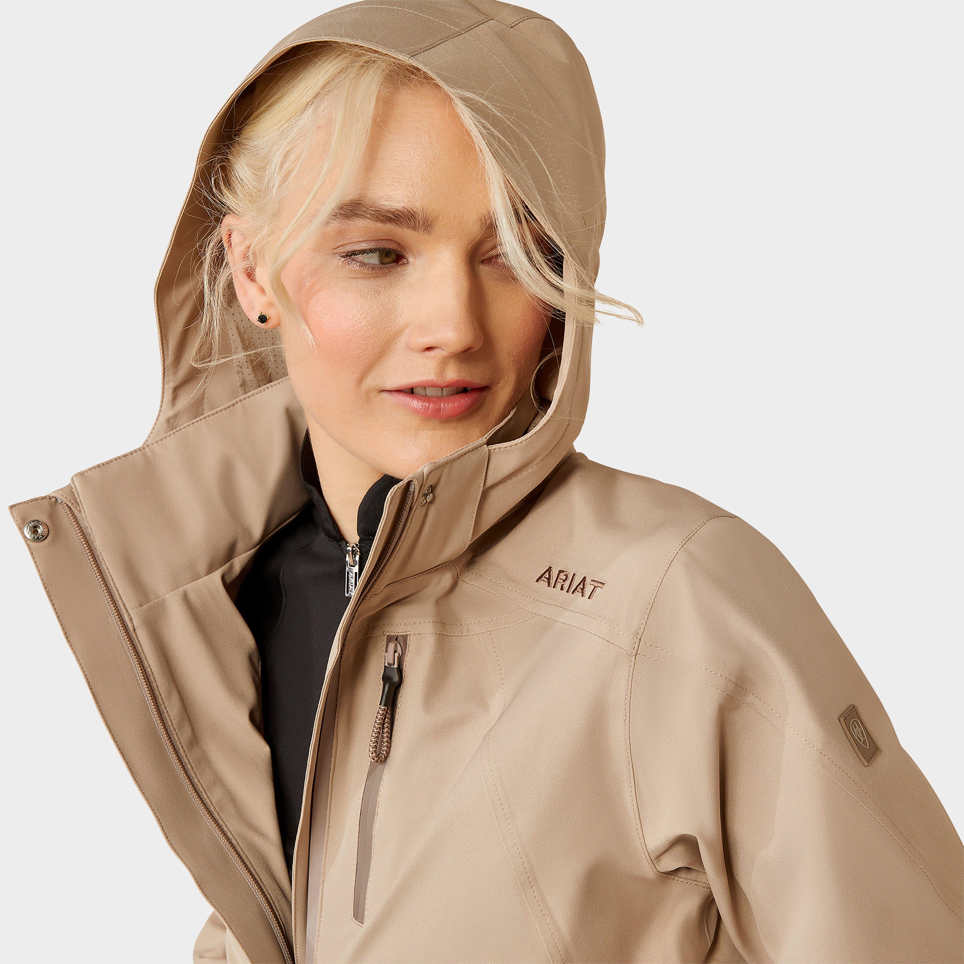 Womens Coastal Waterproof Jacket Cape Reed