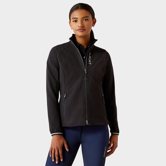 Womens Versa Team Jacket Black